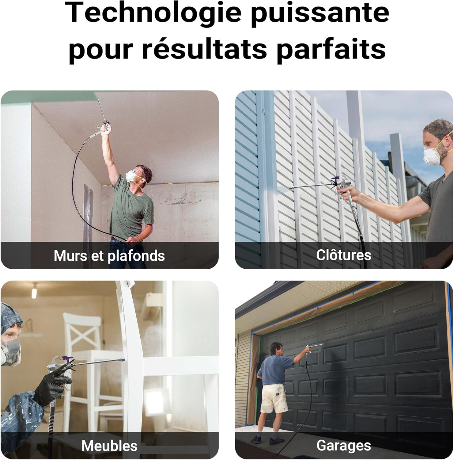 Pulvérisateur haute pression 207 bars buse rallonge