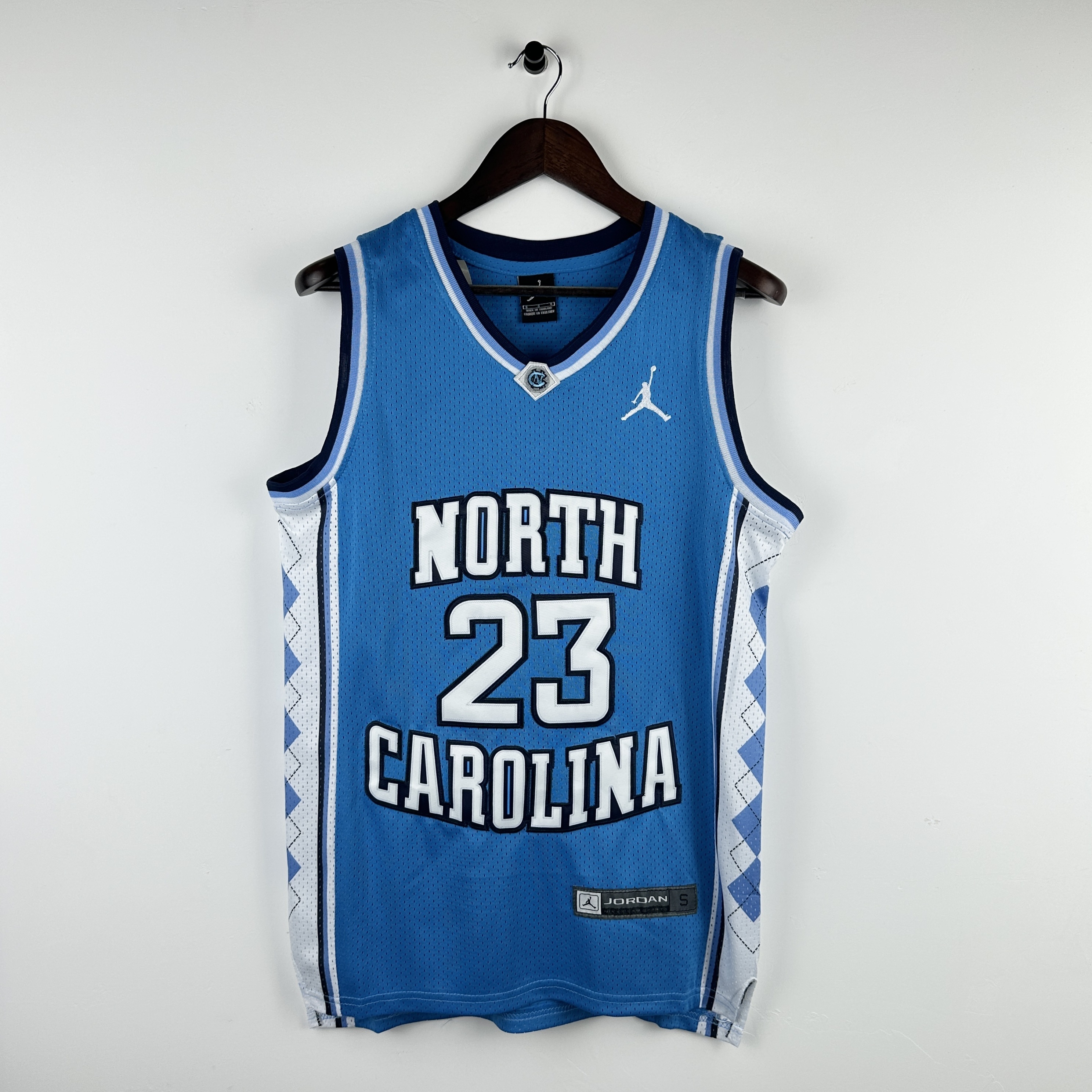 Embroidered NACC North Carolina University Jumpman Blue No. 23 Jordan