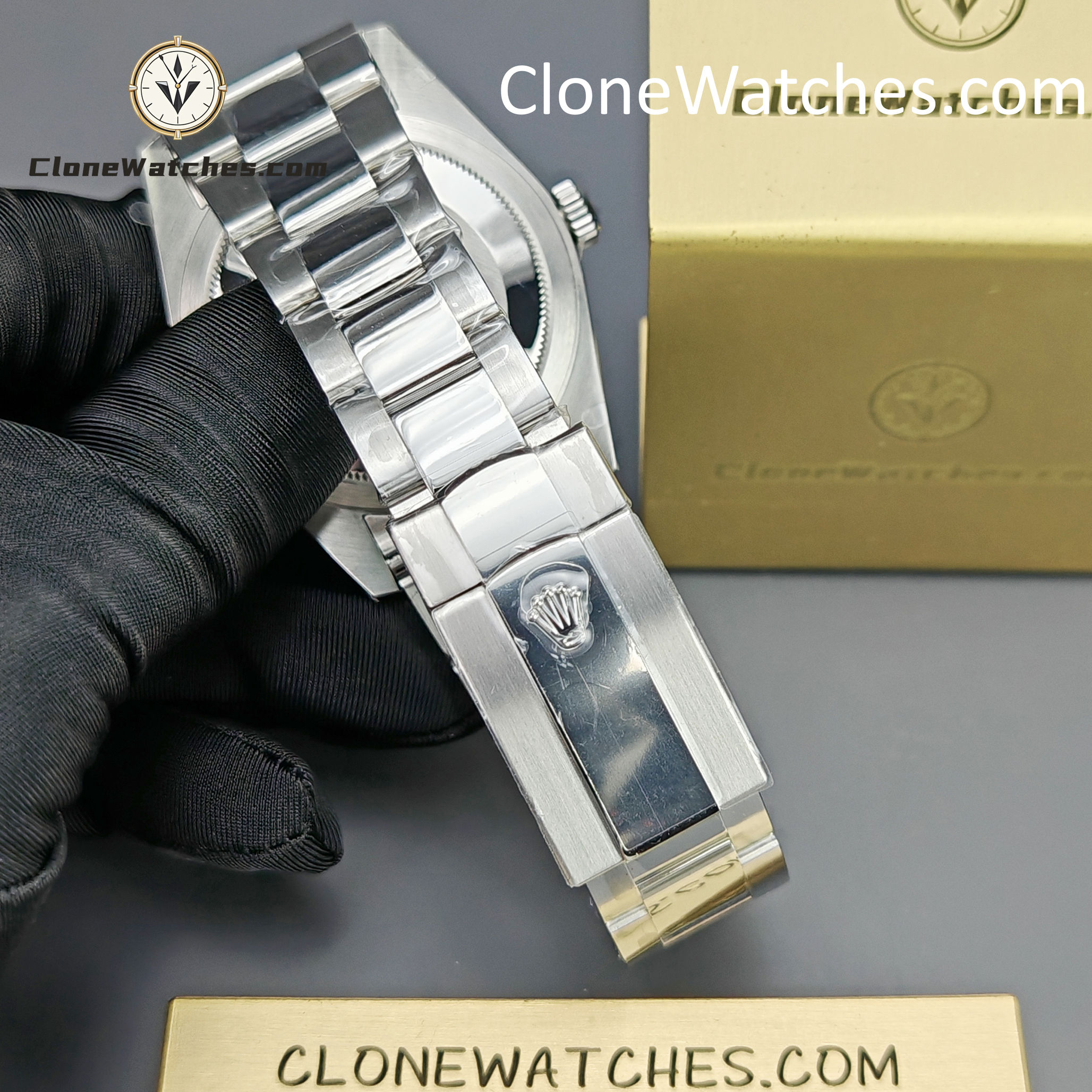 Rolex Super Clone Watches 1:1 Sky Dweller Green Dial Oyster M336934 9002 Movement