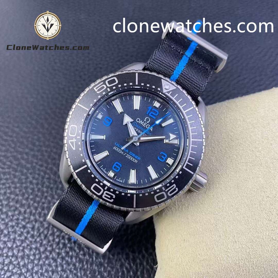 OMEGA Super Clone Watches 1:1 Seamaster Planet Ocean 6000m 215.92.46.21.01.001 45.5MM