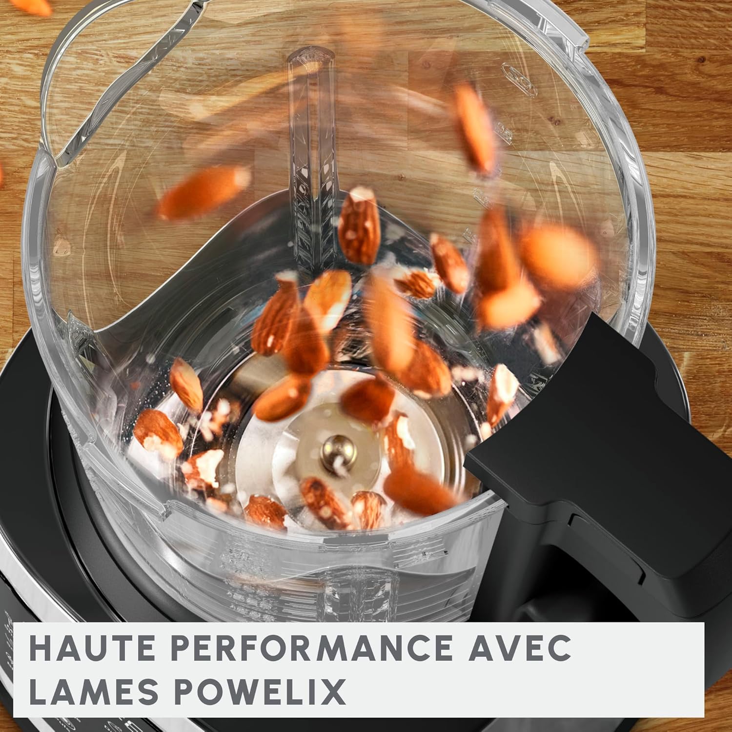 Blender chauffant 1400 W 10 programmes lames amovibles panier vapeur