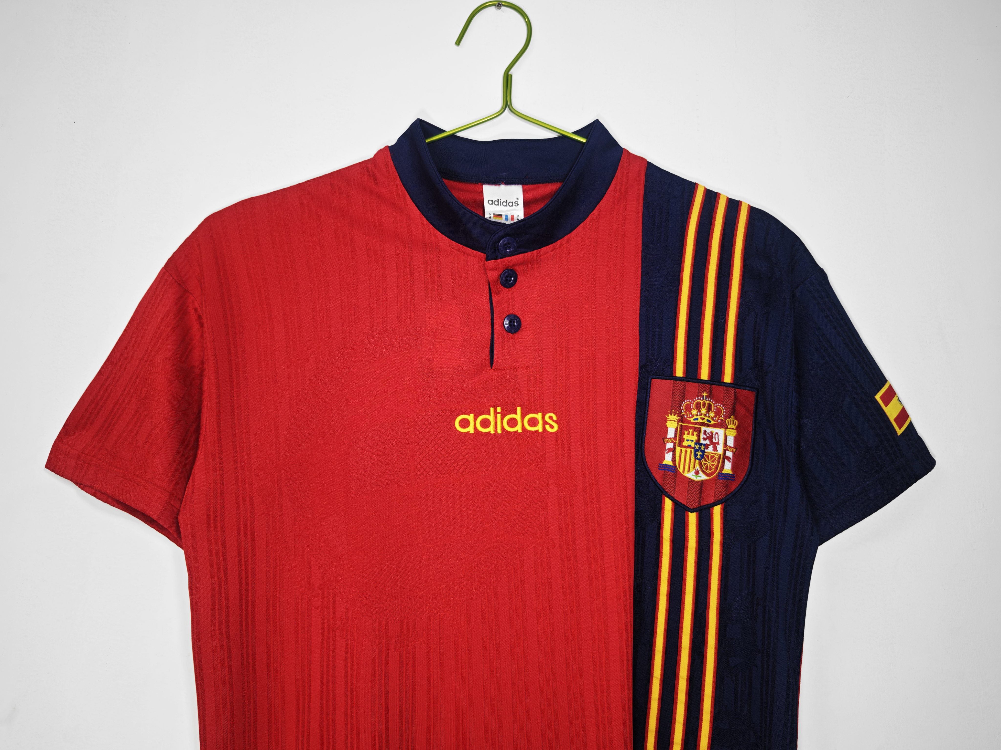1996 Spain Home Retro Jersey