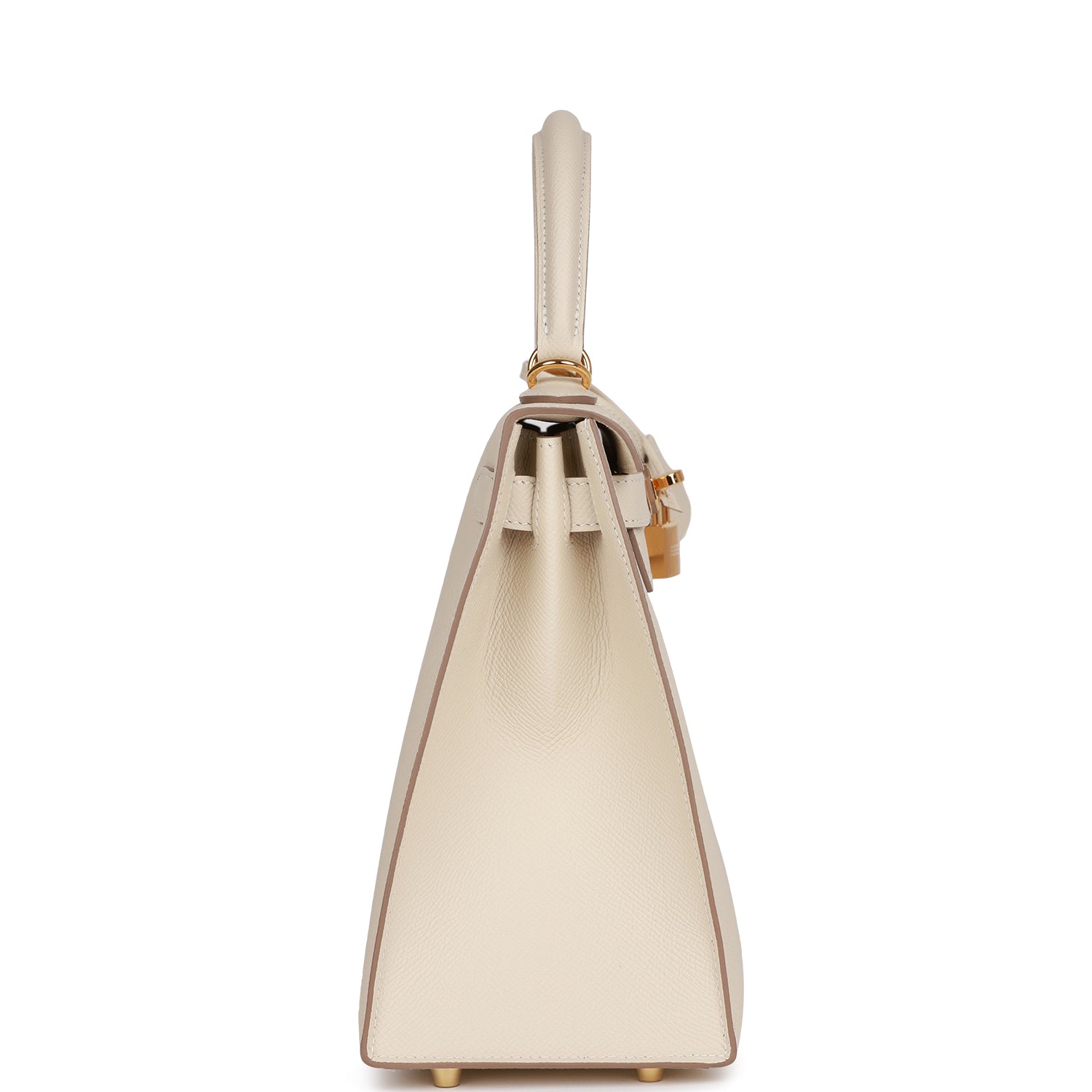 Hermes Craie Epsom Sellier Kelly 28cm Gold Hardware
