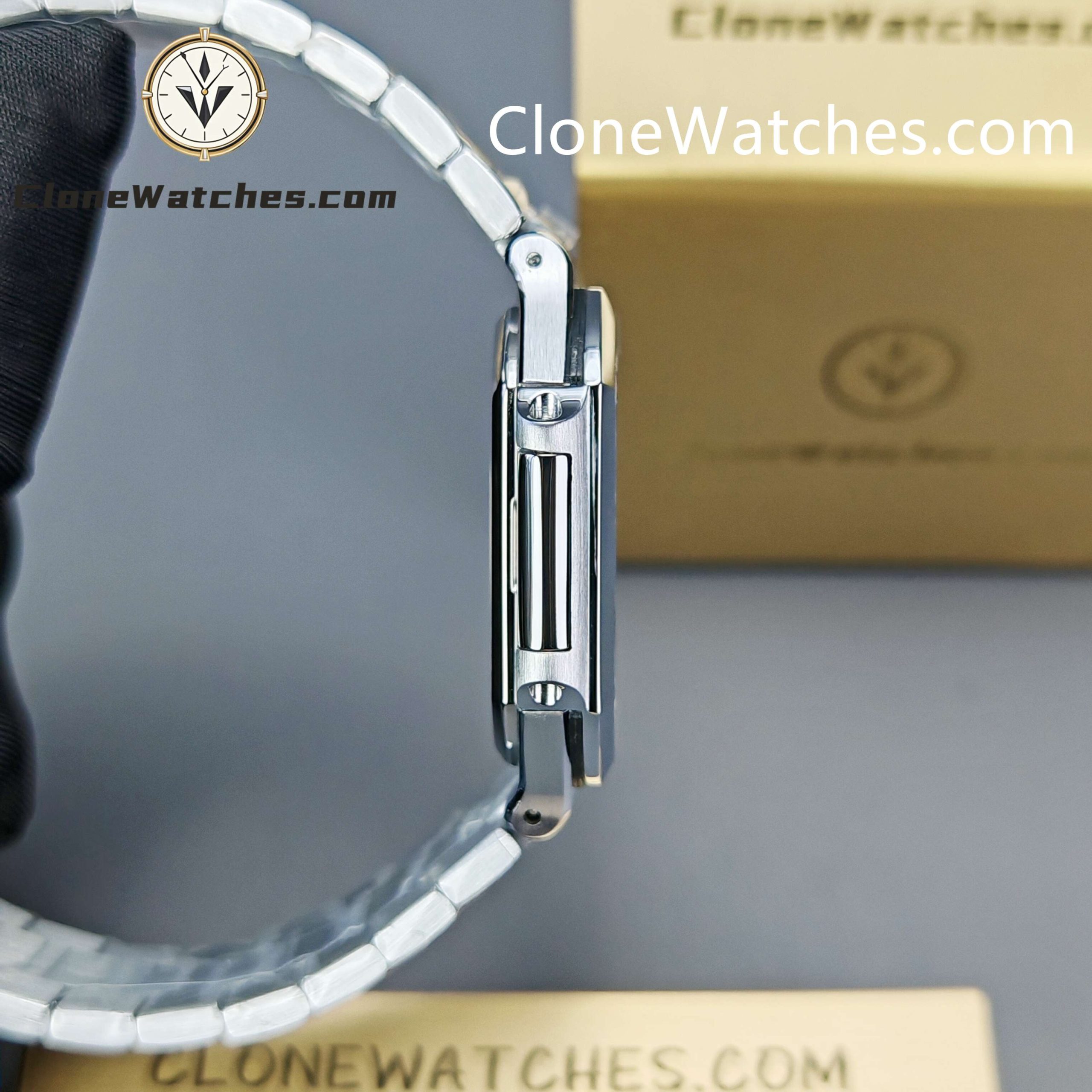 Patek Philippe Super Clone Watches 1:1 CUBITUS 7128/1G-001 Blue Dial