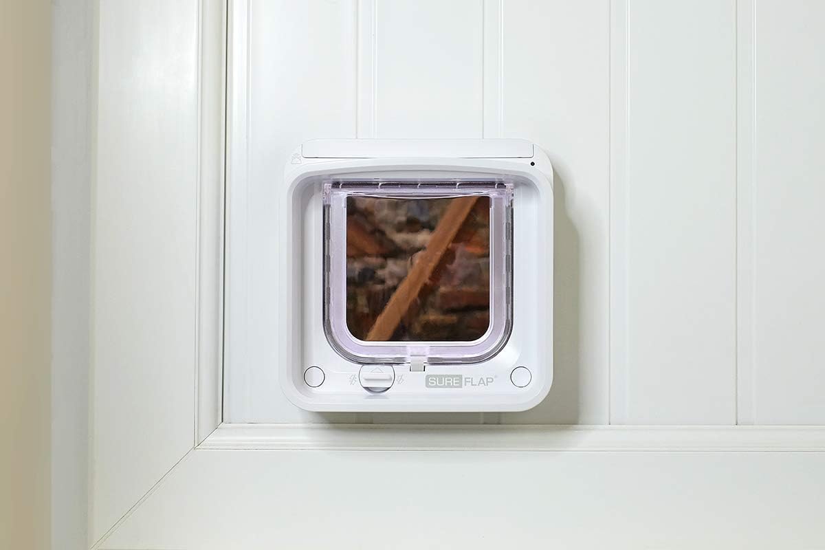 Chatière électronique connectée DualScan avec hub compatible puce RFID contrôle app