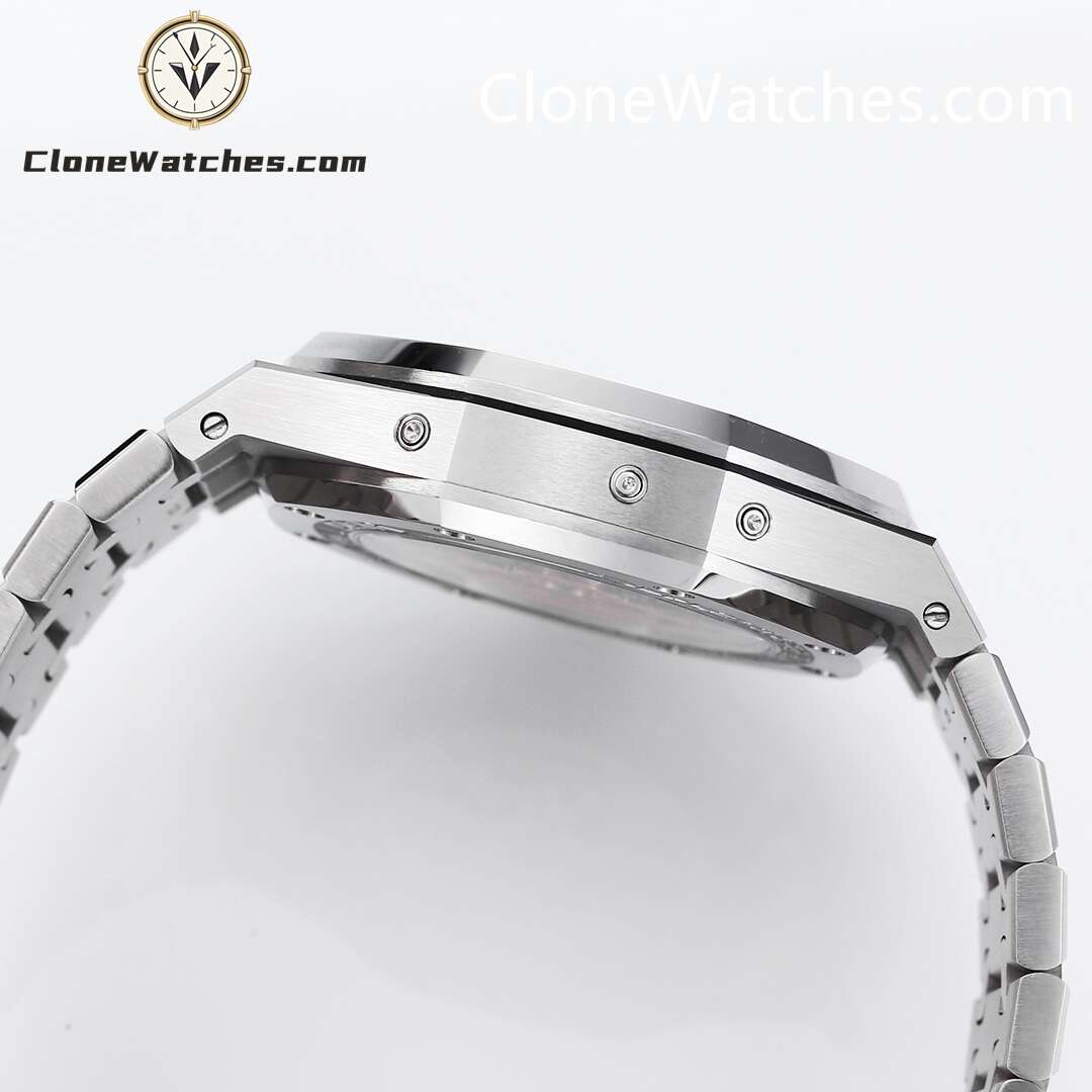 Audemars Piguet Super Clone Watches 1:1 Royal Oak Perpetual Calendar Turquoise Blue 26613ST 41MM