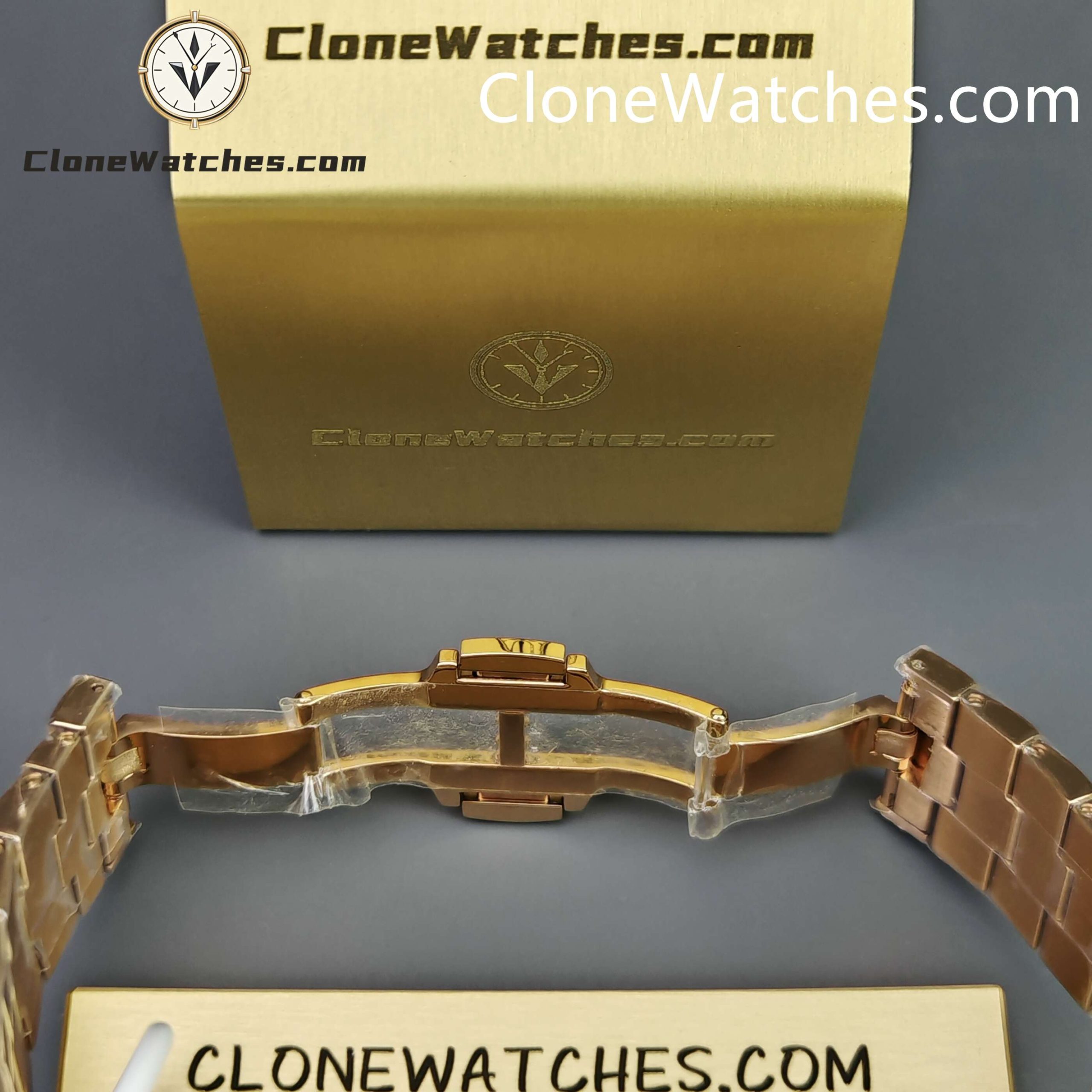 Vacheron Constantin Super Clone Watches 1:1 Overseas Tourbillon Rose Gold 6000V/210R-B733 42.5MM