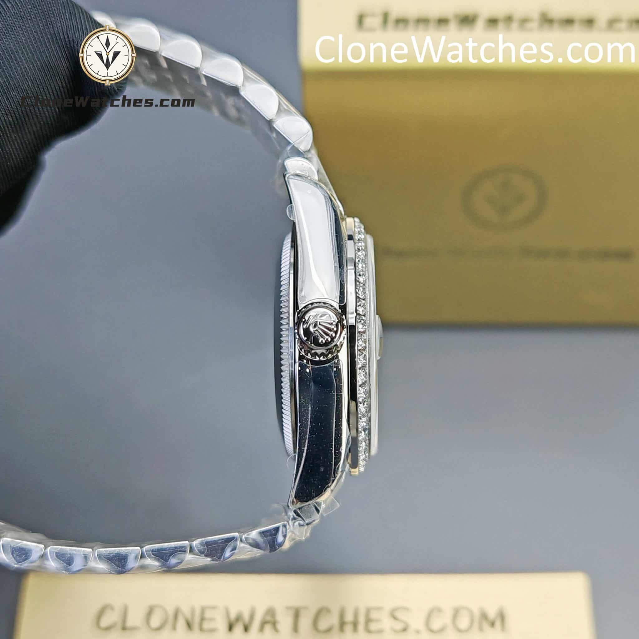 Rolex Super Clone Watches 1:1 DateJust m278384rbr-0010 Jubilee 31MM 2236 Movement