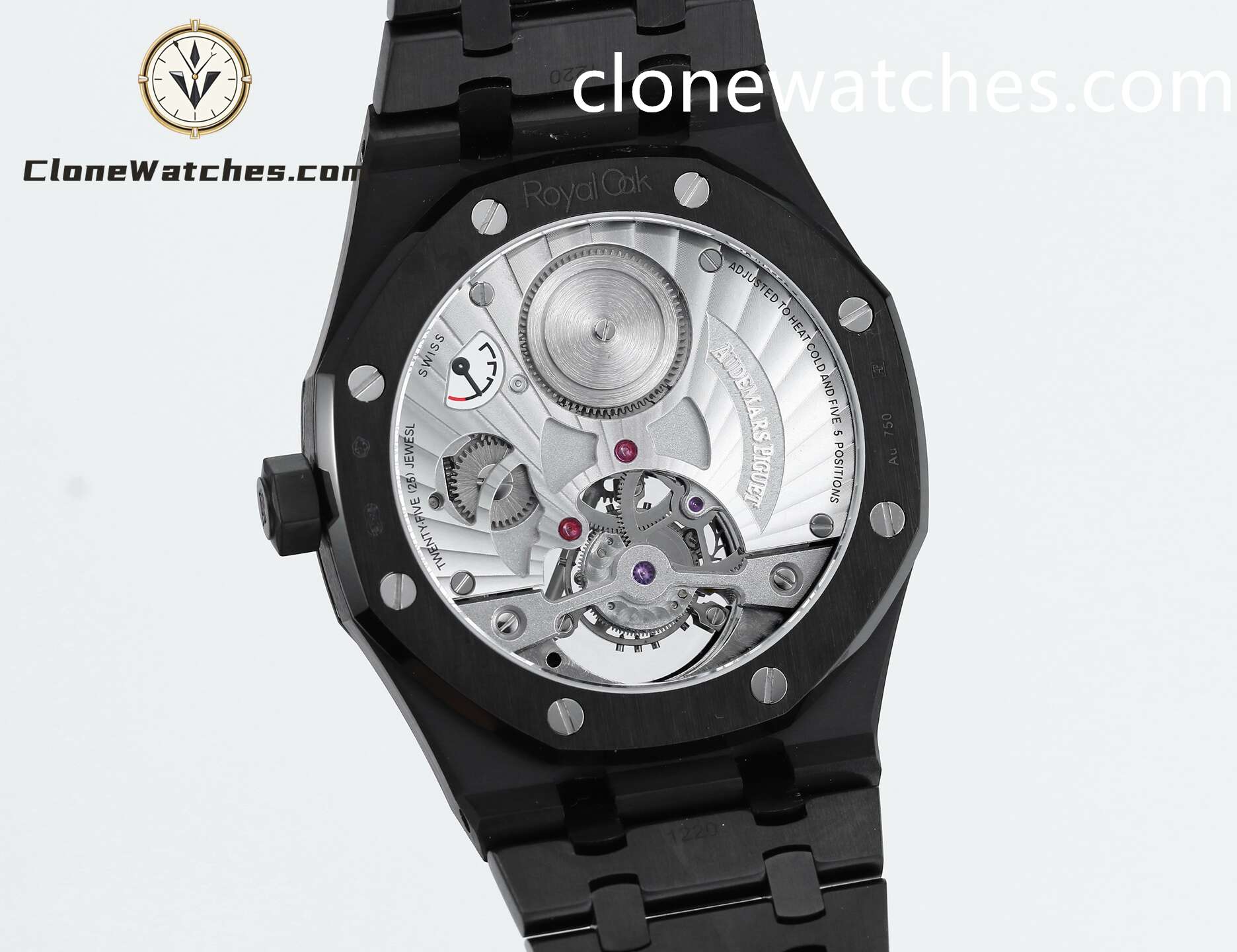Audemars Piguet Super Clone Watches 1:1 Royal Oak 26522CE Black Tourbillon Dial 41mm