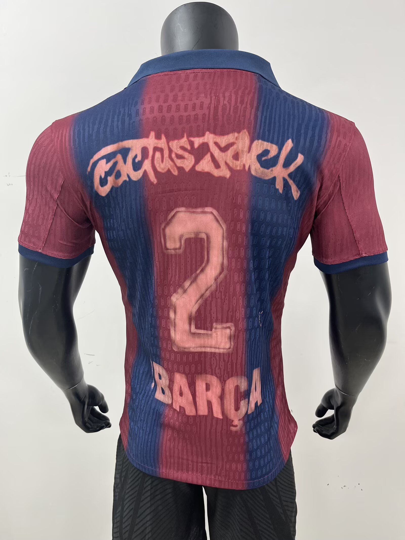 2025-26 Barcelona Retro Collaboration Jersey - Player Edition