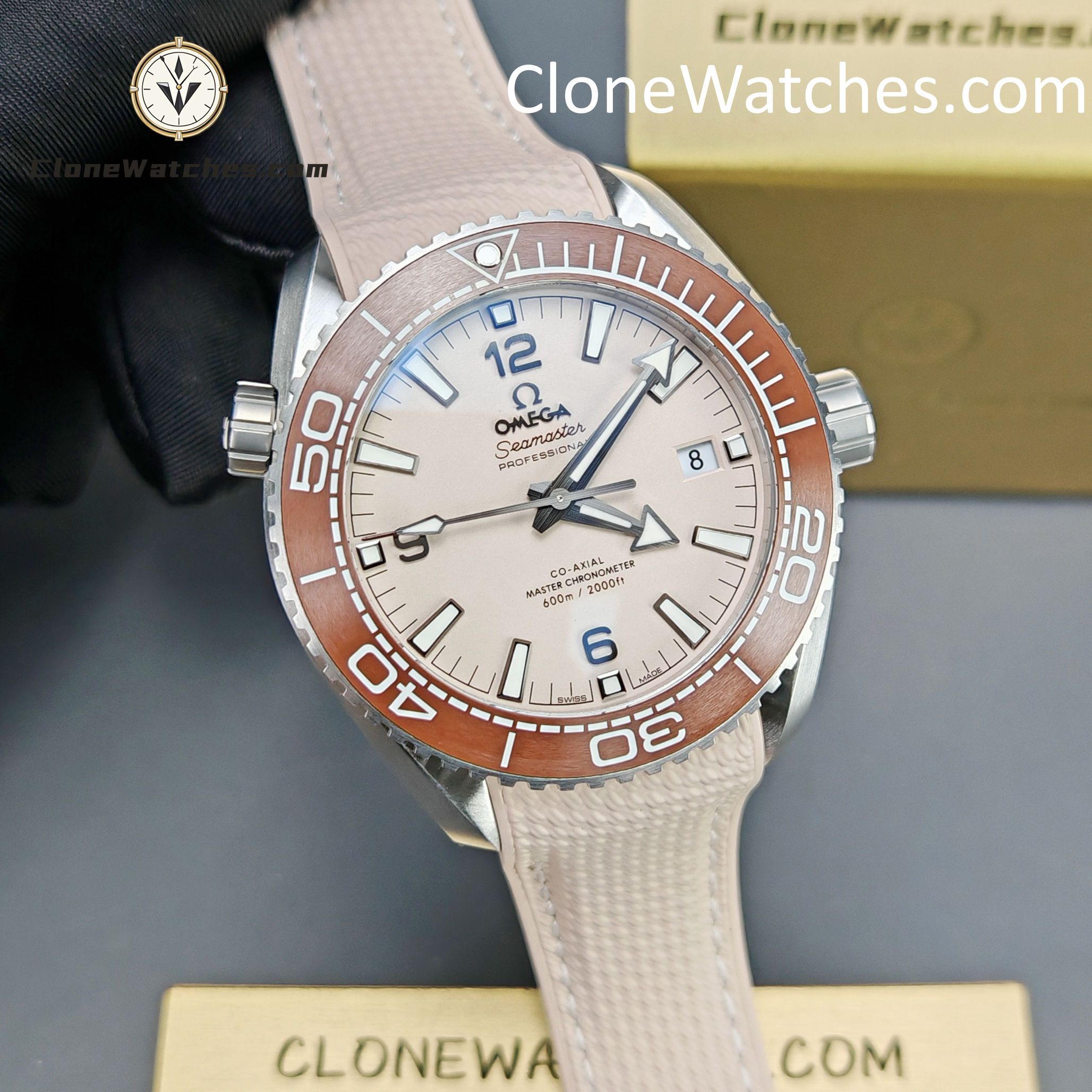 OMEGA Super Clone Watches 1:1 Seamaster Planet Ocean 600m 215.32.44.21.09.001 43.5MM