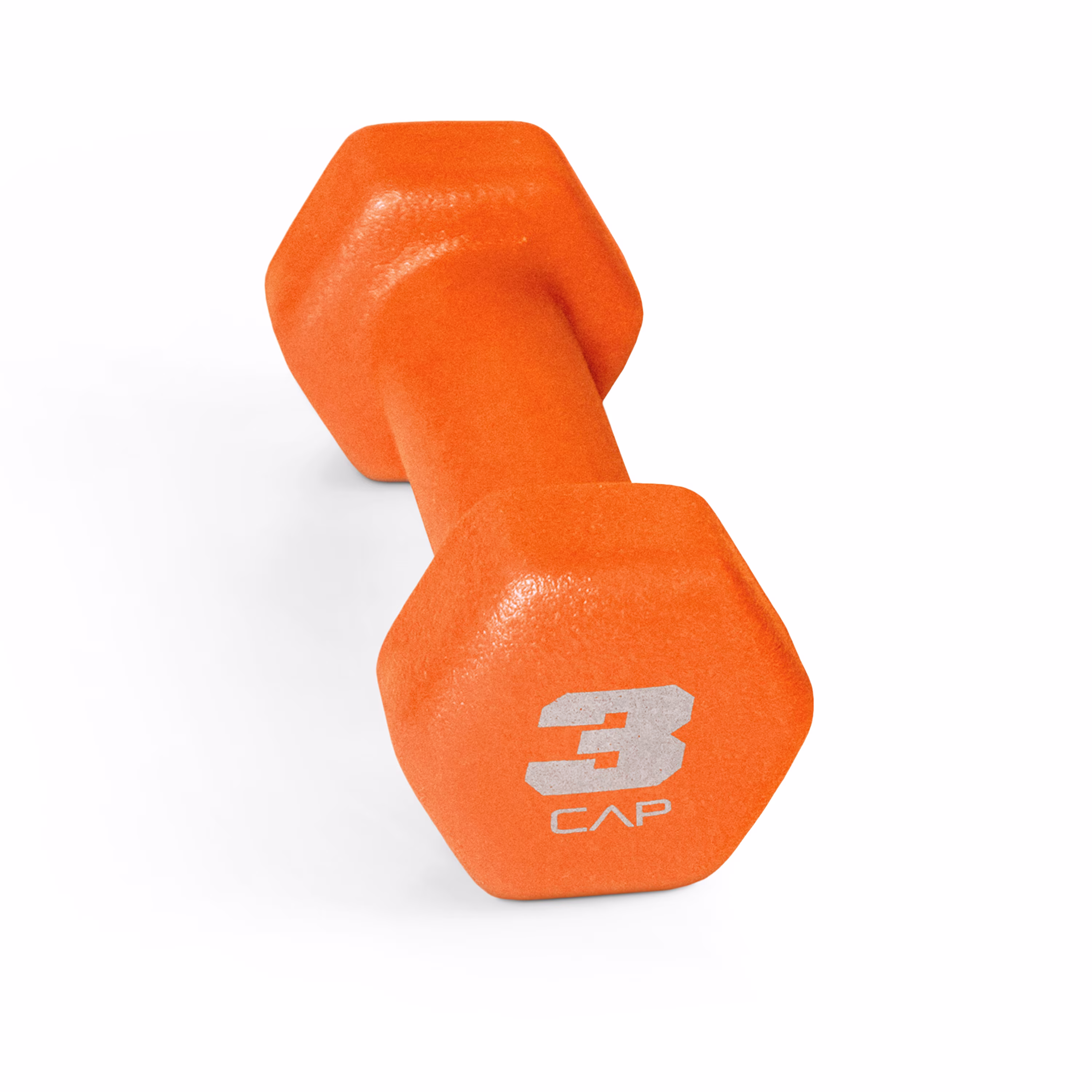 CAP, 10lb Neoprene Dumbbell, Red, Single