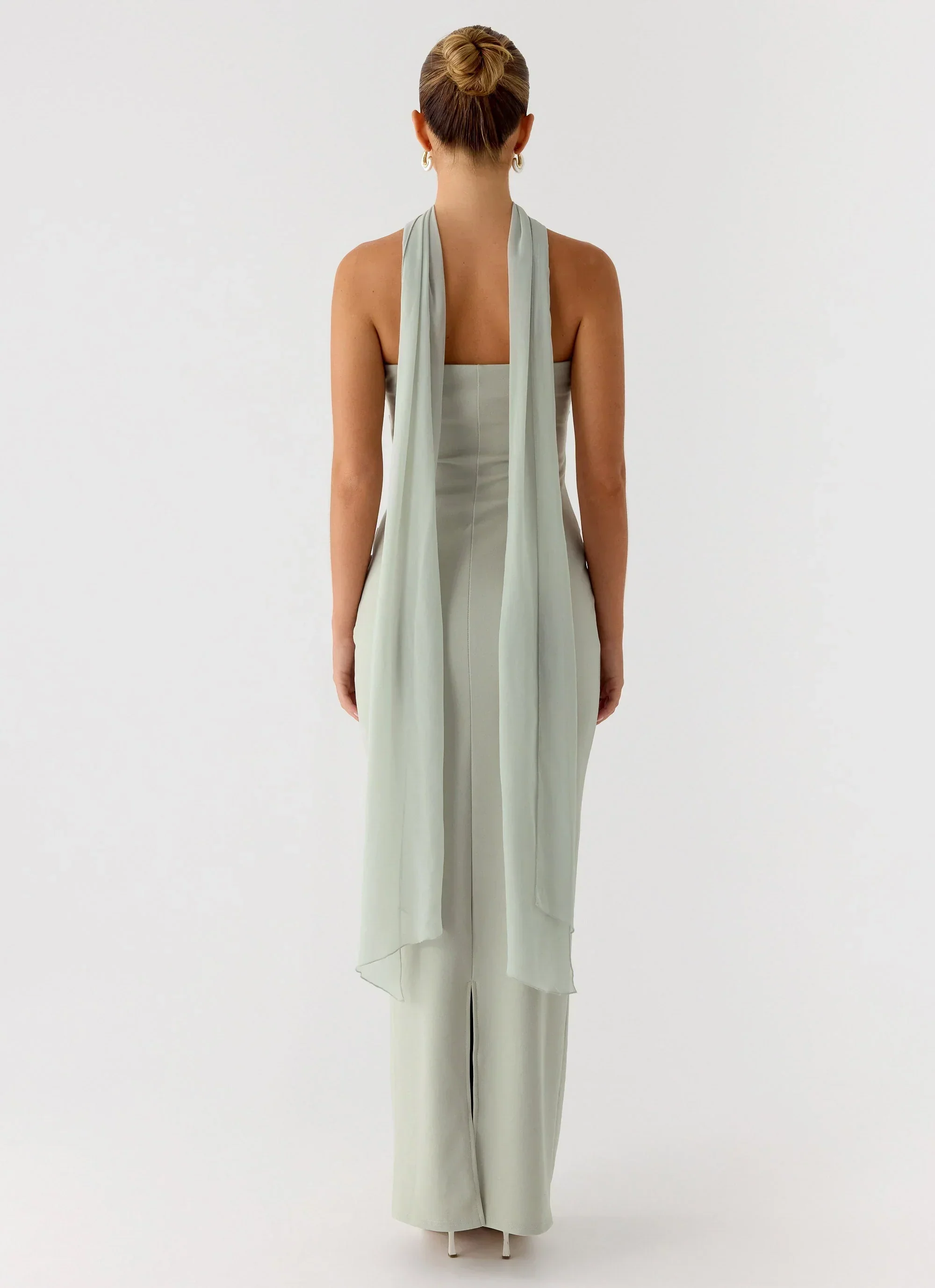 Libra Maxi Dress - Pastel Sage