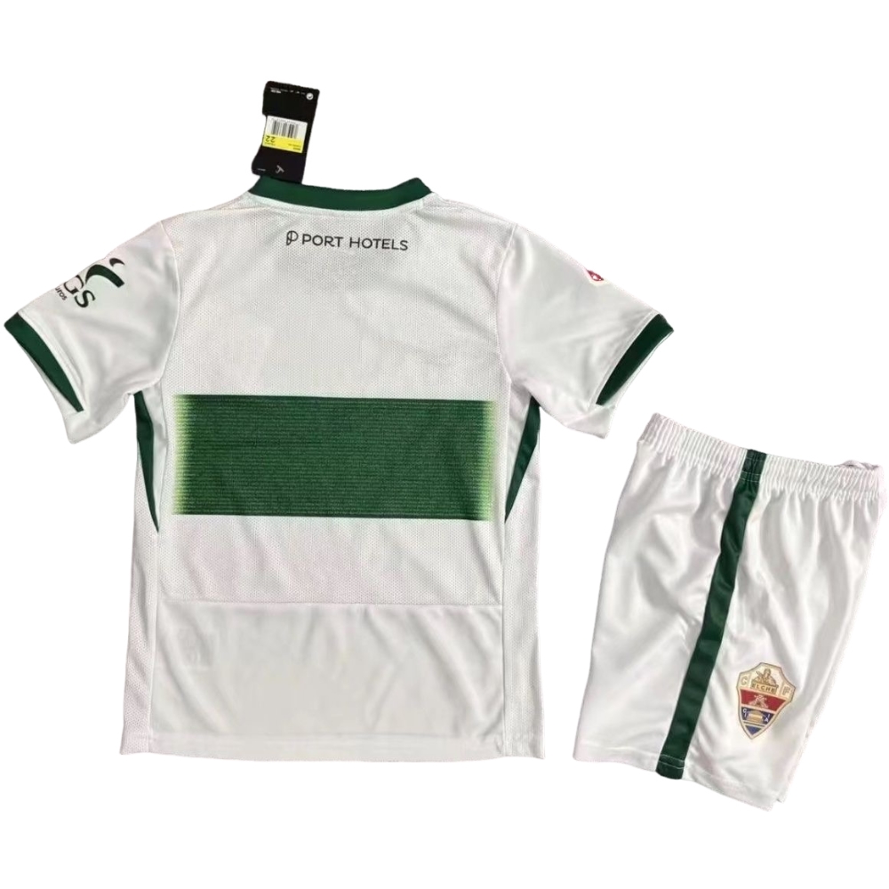 2025-26 Elche Home Shirt Jersey - Children's suit Fans Edition