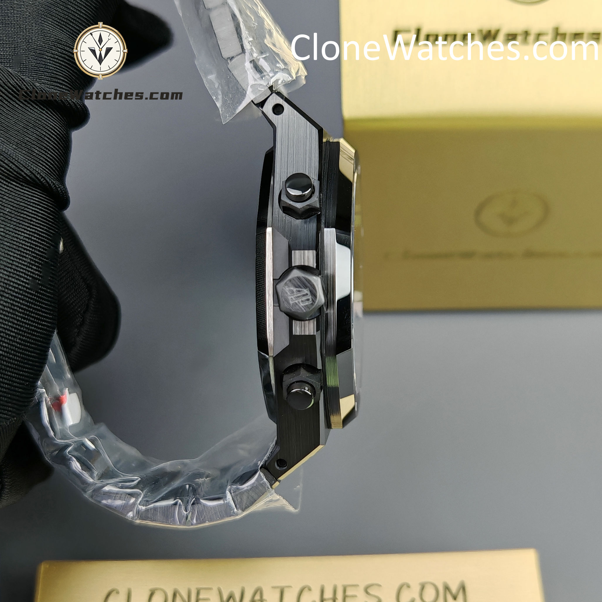 Audemars Piguet Super Clone Watches 1:1 Royal Oak All Black Dial 26240 Selfwinding Chronograph