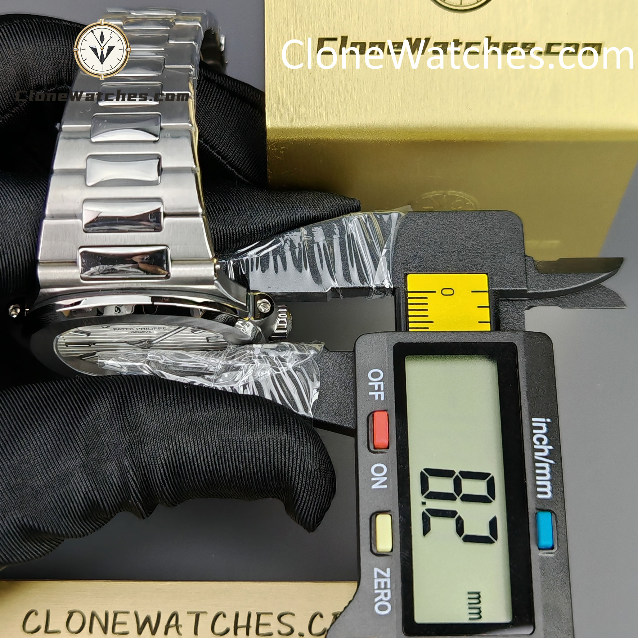 Patek Philippe Super Clone Watches 1:1 Nautilus 5711 White Dial