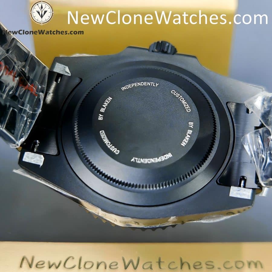 Modified Super Clone Watches 1:1 Rolex BATMAN GMT Master Black Dial 3285 Movement