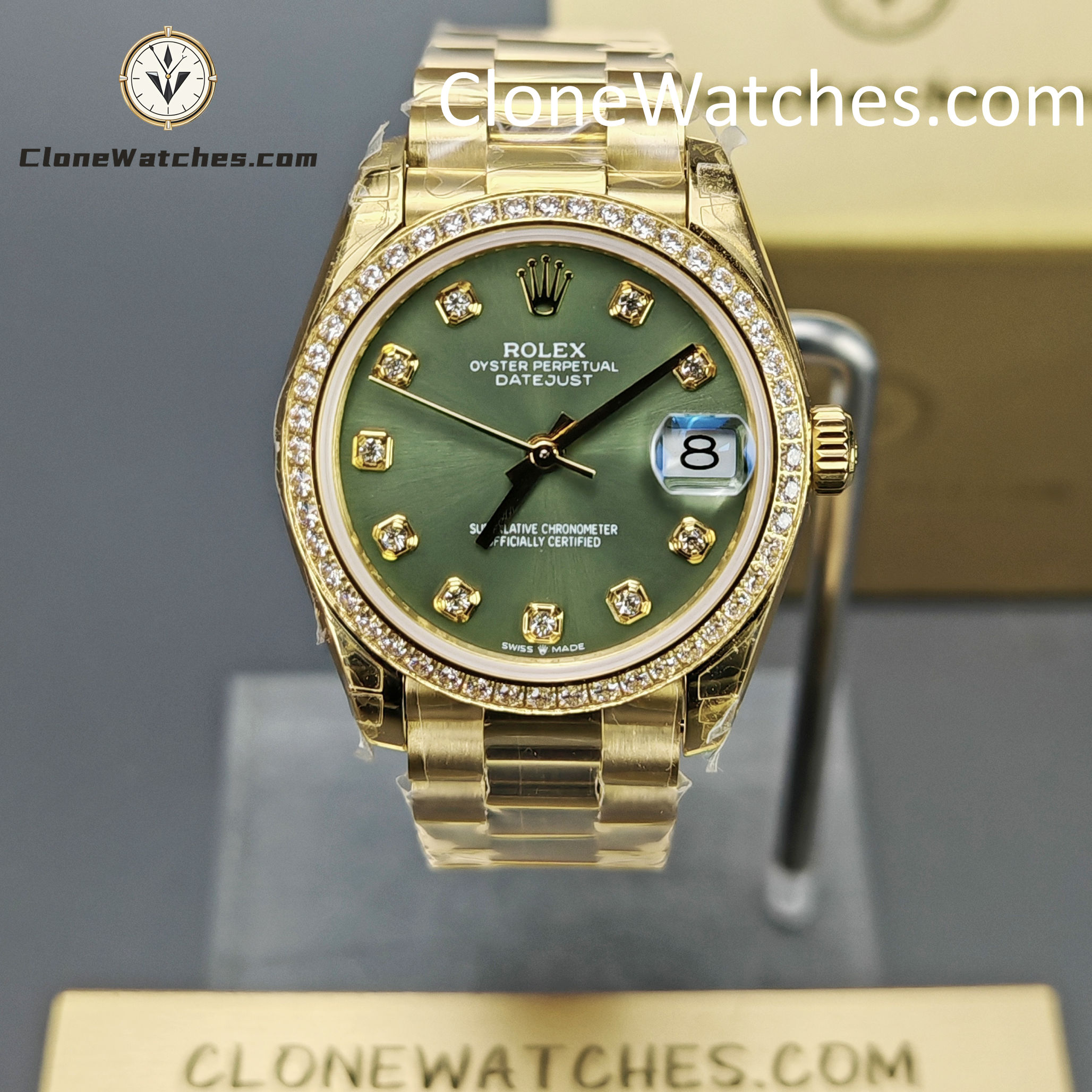 Rolex Super Clone Watches 1:1 DateJust m278288rbr-0007 President 31MM 2236 Movement