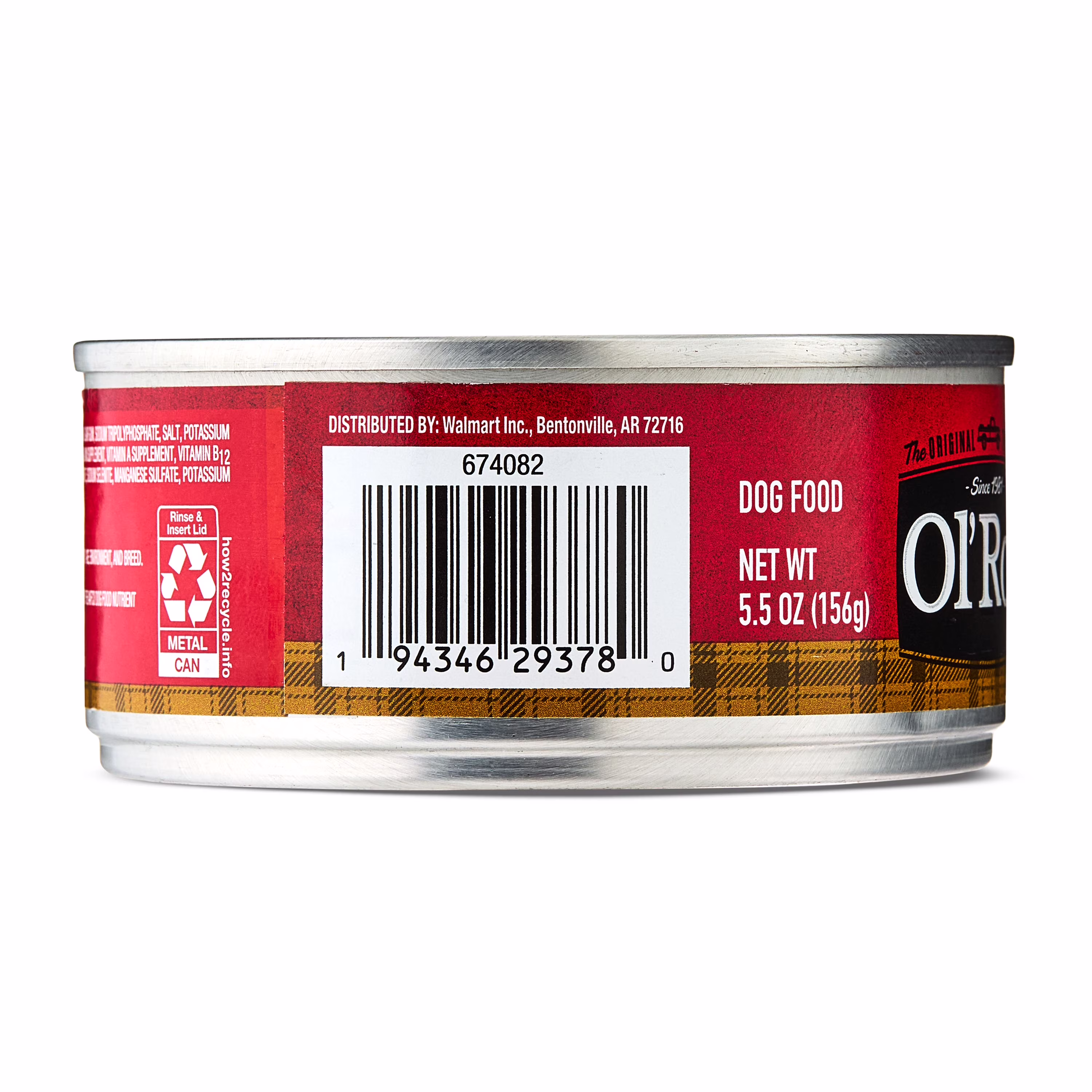 (6 pack) Ol' Roy Chicken & Rice Dinner Meaty Loaf Wet Dog Food, 5.5 oz Can