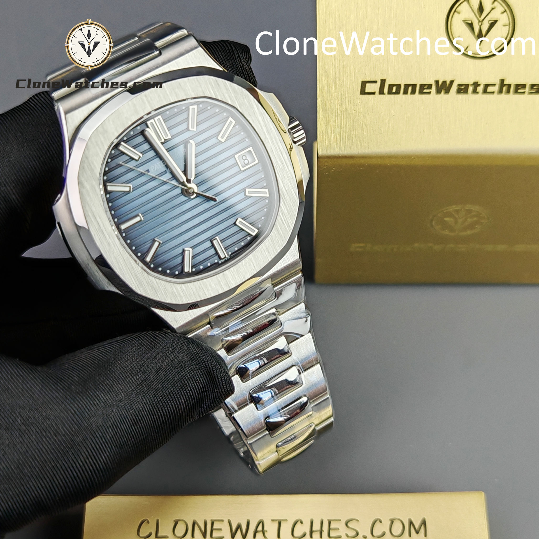 Patek Philippe Super Clone Watches 1:1 5811 Nautilus New Clasp