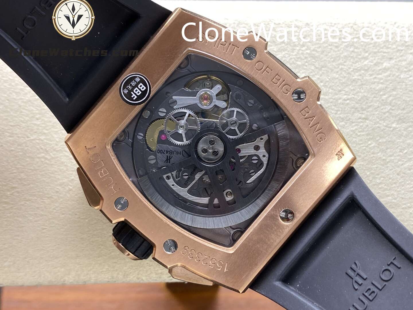 Hublot Super Clone Watches 1:1 Spirit of Big Bang King Gold Blue Ceramic 42MM 642.OL.7180.RX