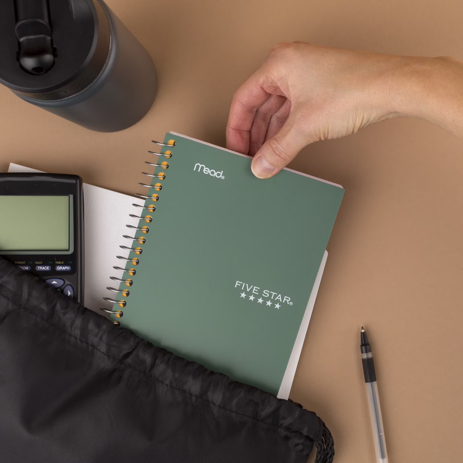 Five Star Personal College Ruled Notebook, 4.5
