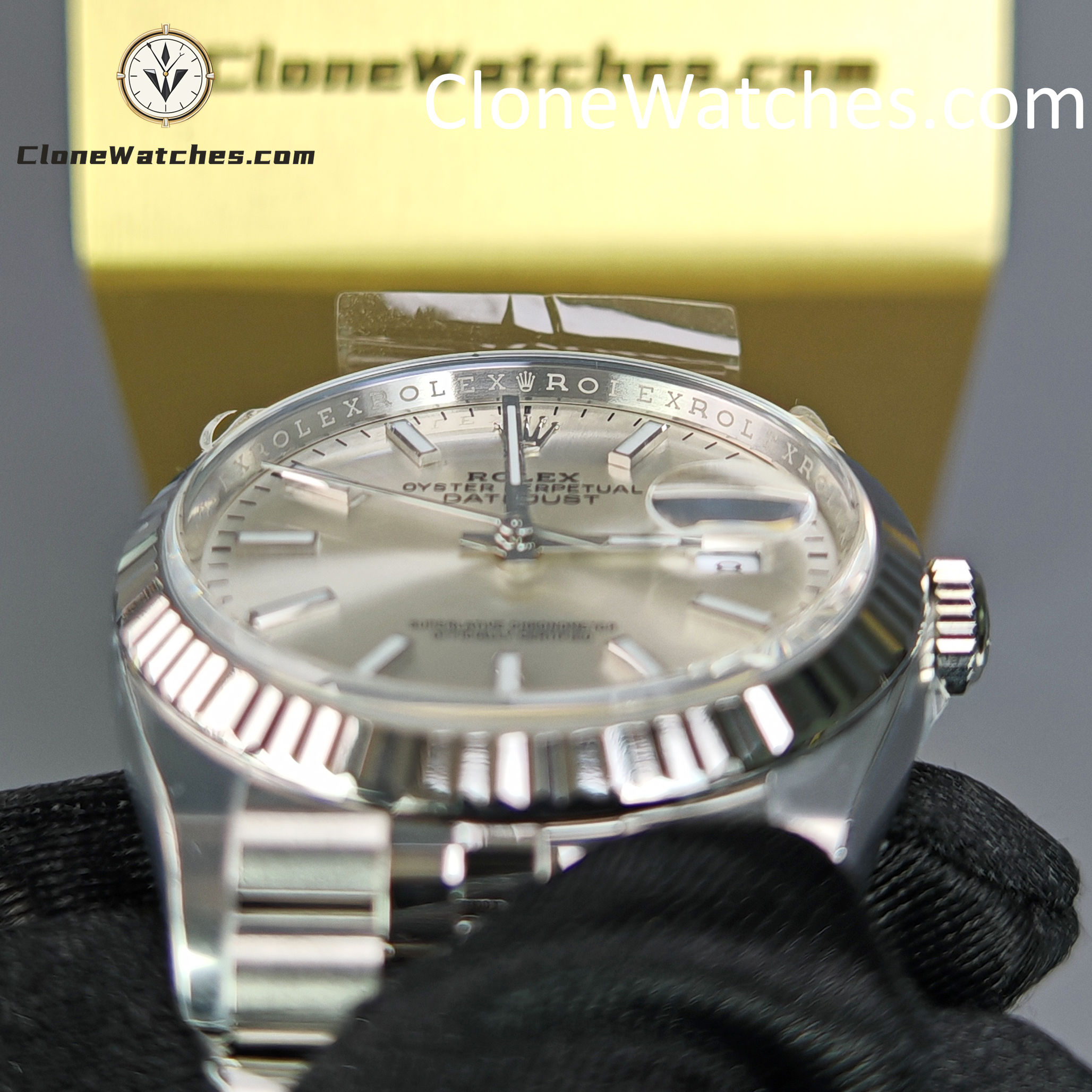Rolex Super Clone Watches 1:1 DateJust m126234-0013 Silver Dial Jubilee 36MM 3235 Movement