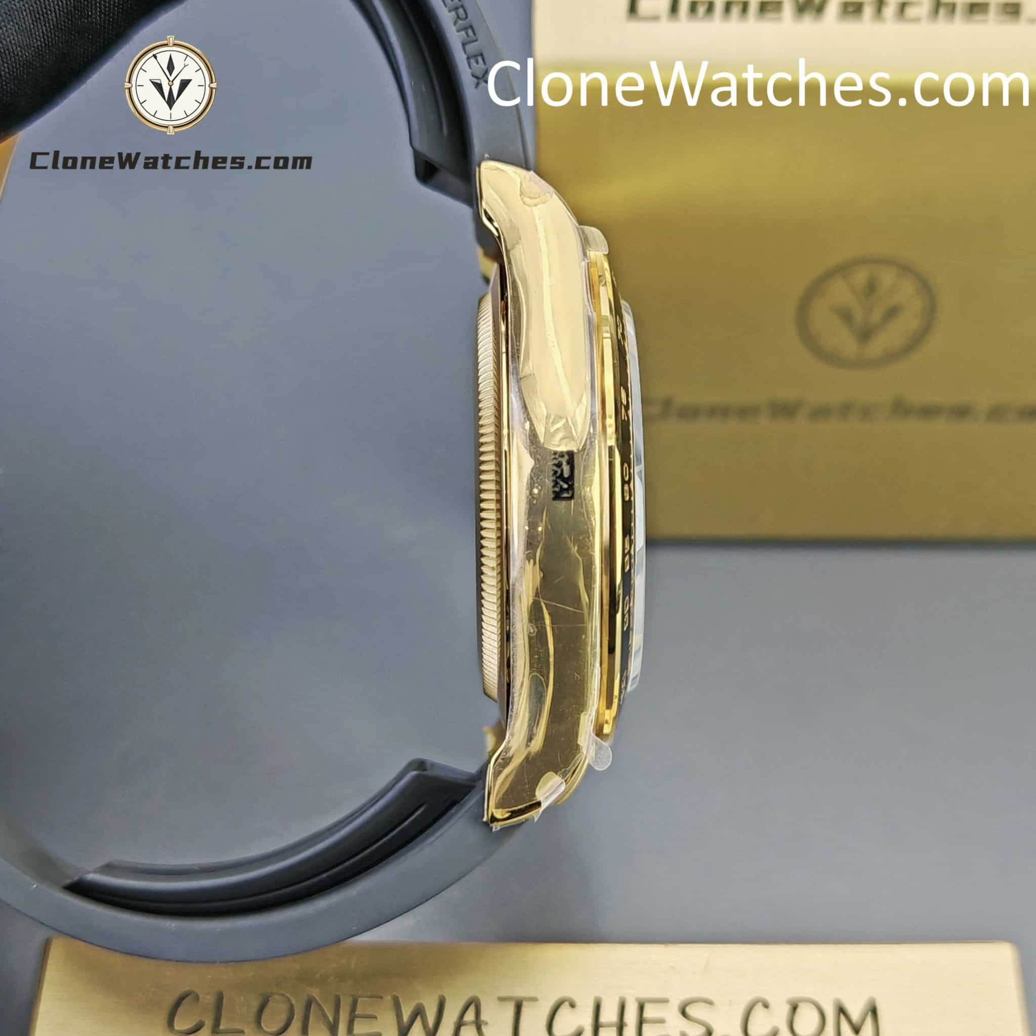 Rolex Super Clone Watches 1:1 Daytona 18K Gold M126518ln-0002 4131 Movement