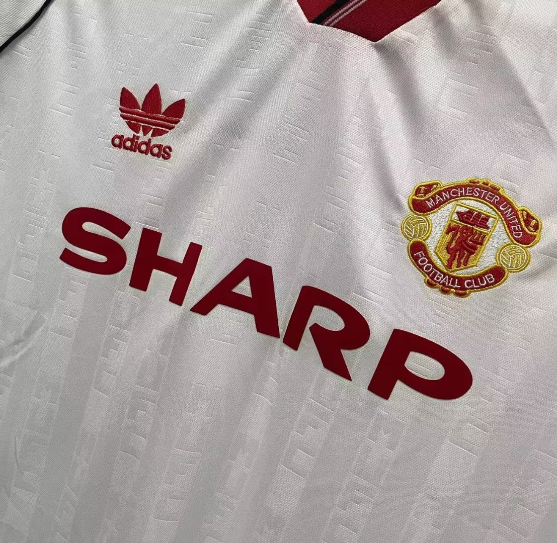 1988/90 Manchester United Away Retro Shirt - Fans Edition