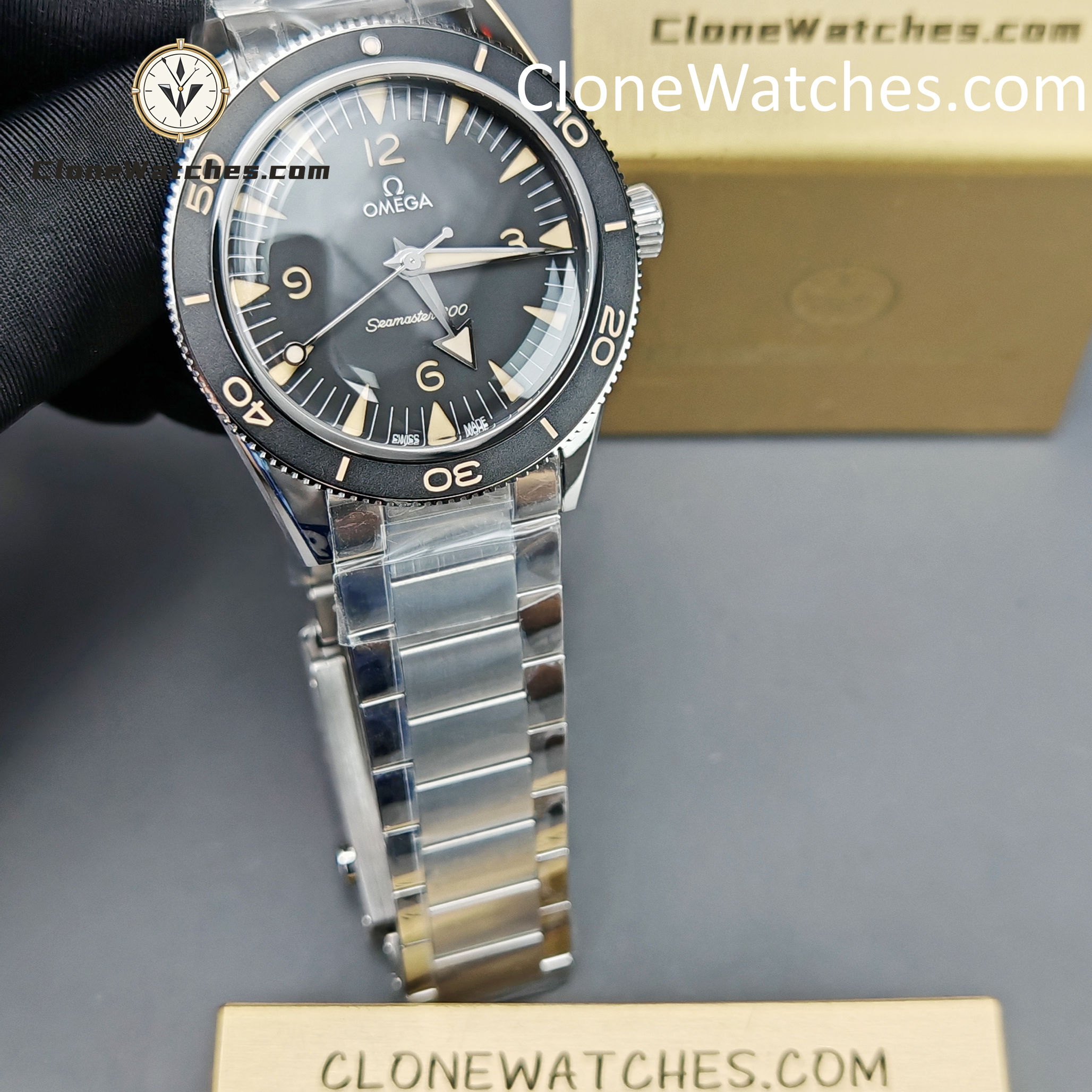OMEGA Super Clone Watches 1:1 Seamaster 300M 234.30.41.21.01.001 41mm