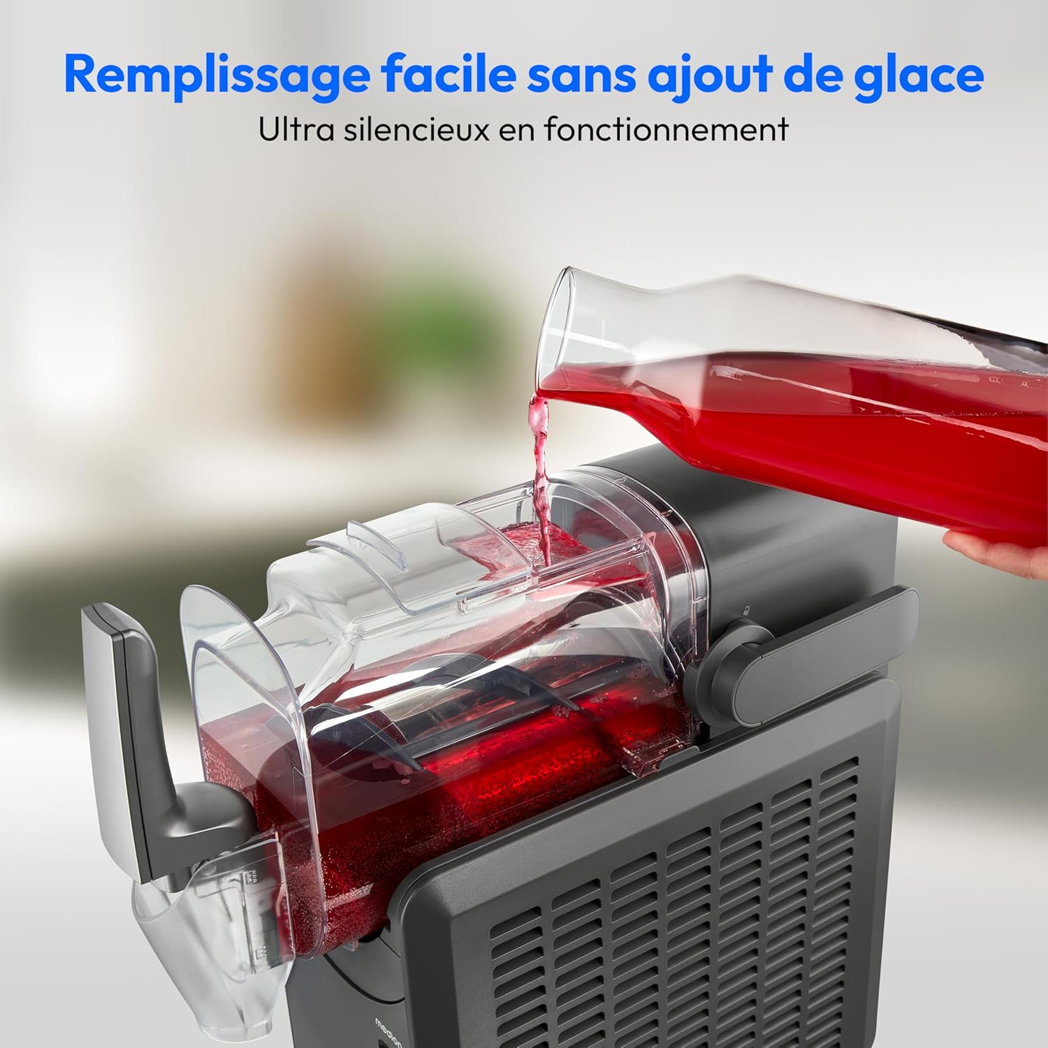 Machine à granité 2,6 L réservoir 1,9 L 5 modes compresseur