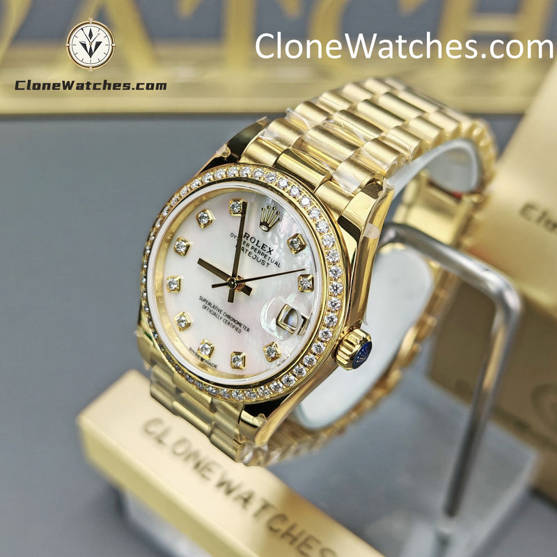 Rolex Super Clone Watches 1:1 DateJust m278288rbr-0006 President 31MM 2236 Movement