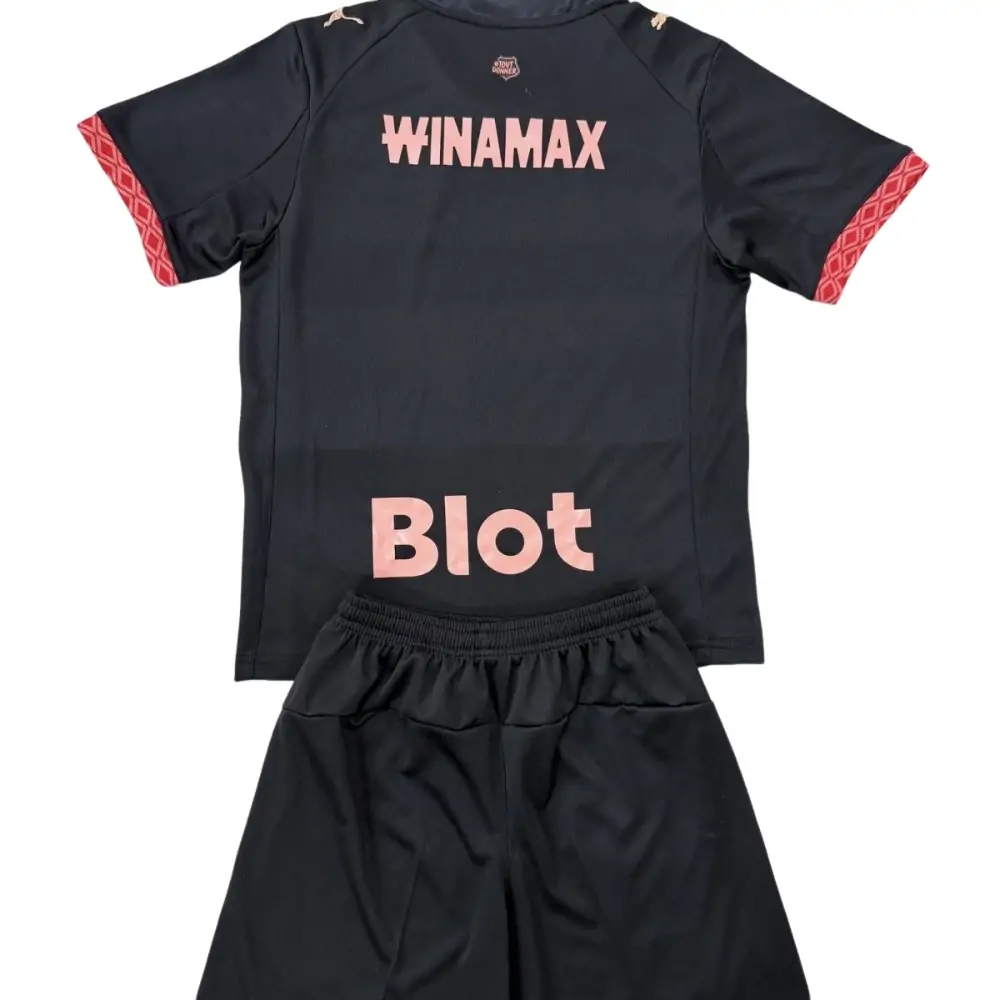 2025-26 Stade Rennais Second Away Kit - Short Sleeve Children's suit Fans Edition