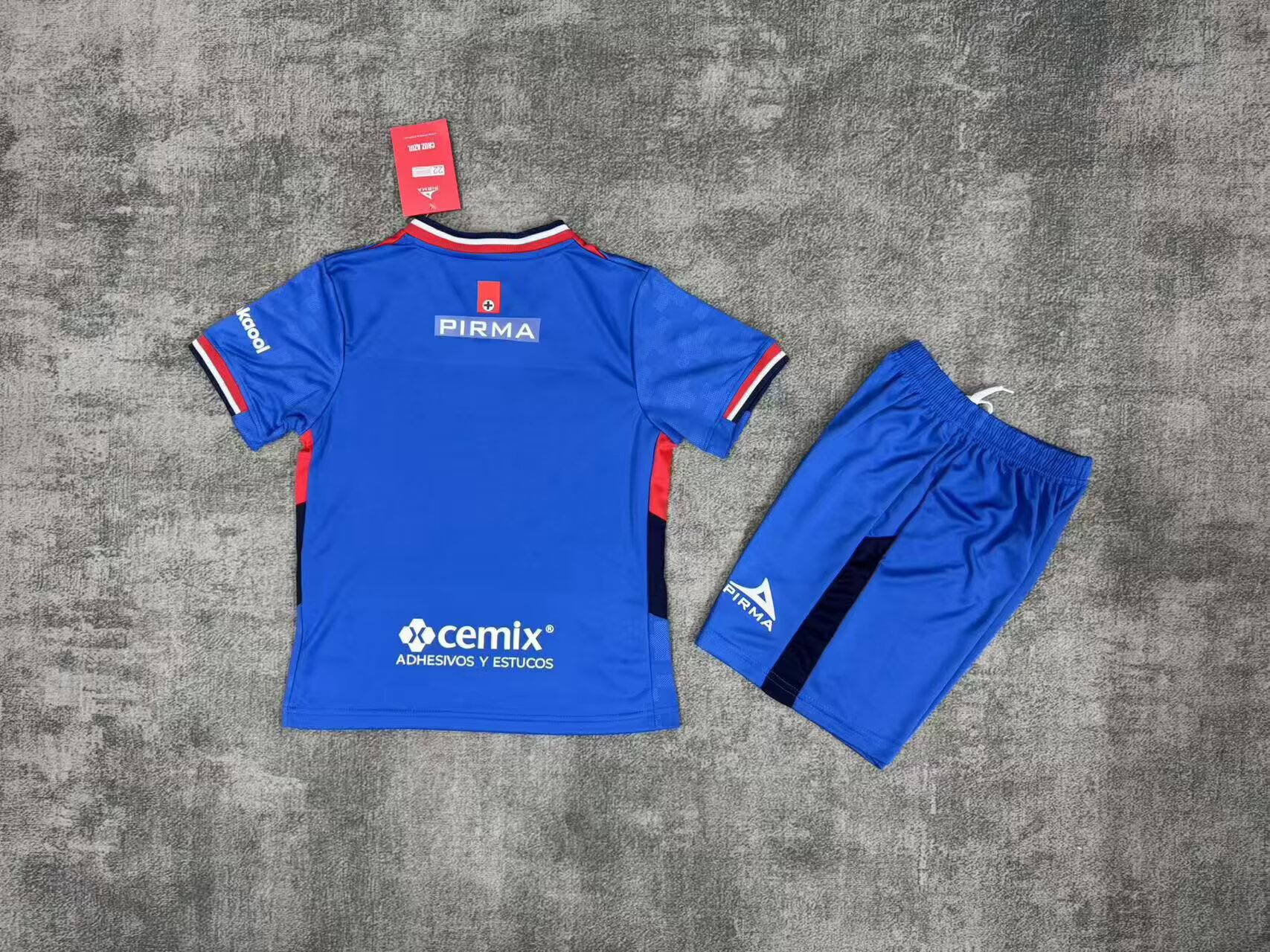 2025-26 Cruz Azul Home Kit - Children's Set Fans Edition