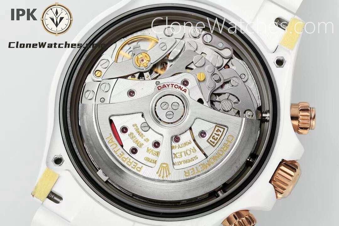 Modified Super Clone Watches 1:1 AET Rolex Daytona Full Ceramic British Racing Green 4130 Movement