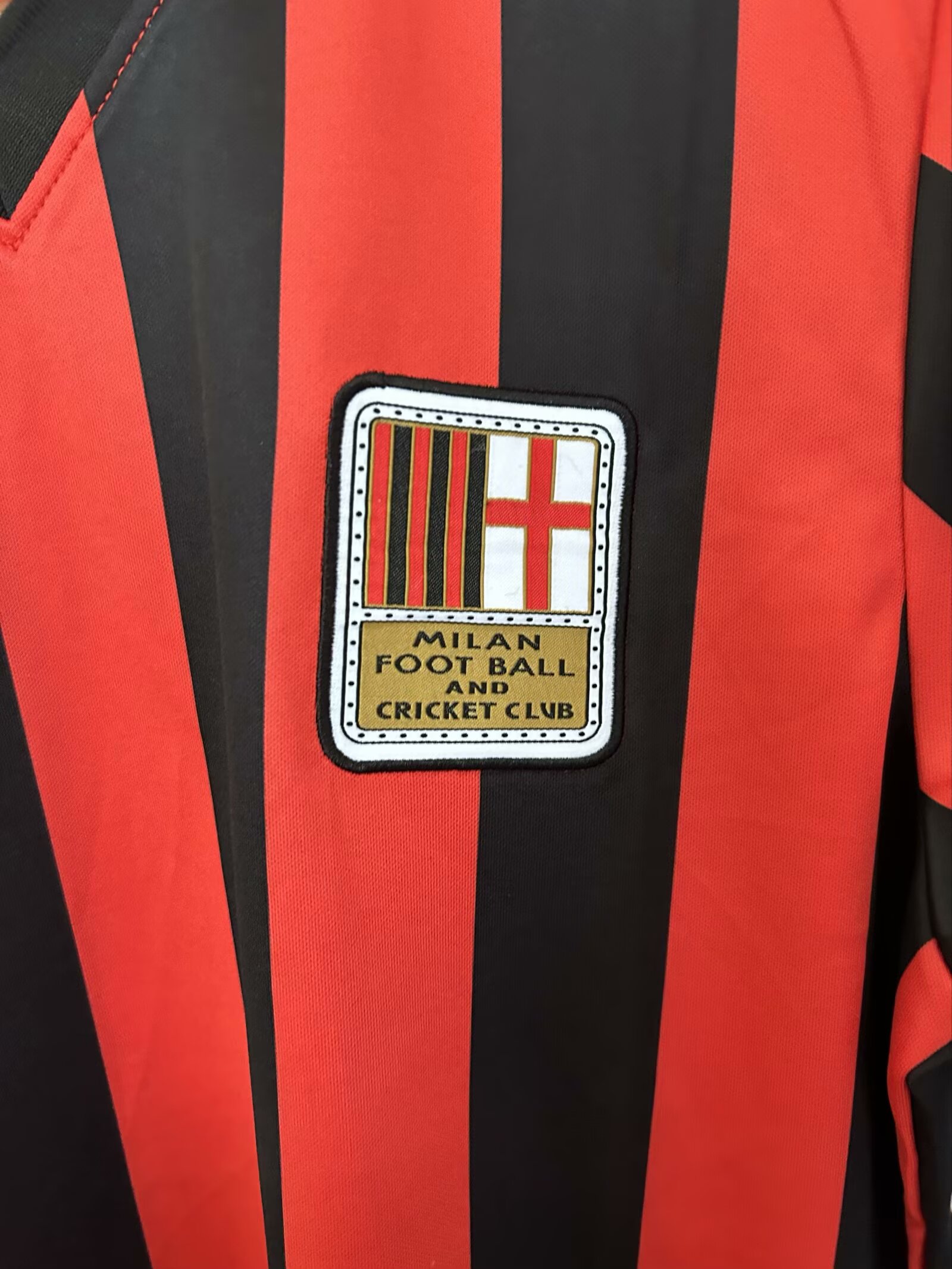 2025-26 AC Milan 125th Anniversary Black and Red - Jersey - Fan Edition