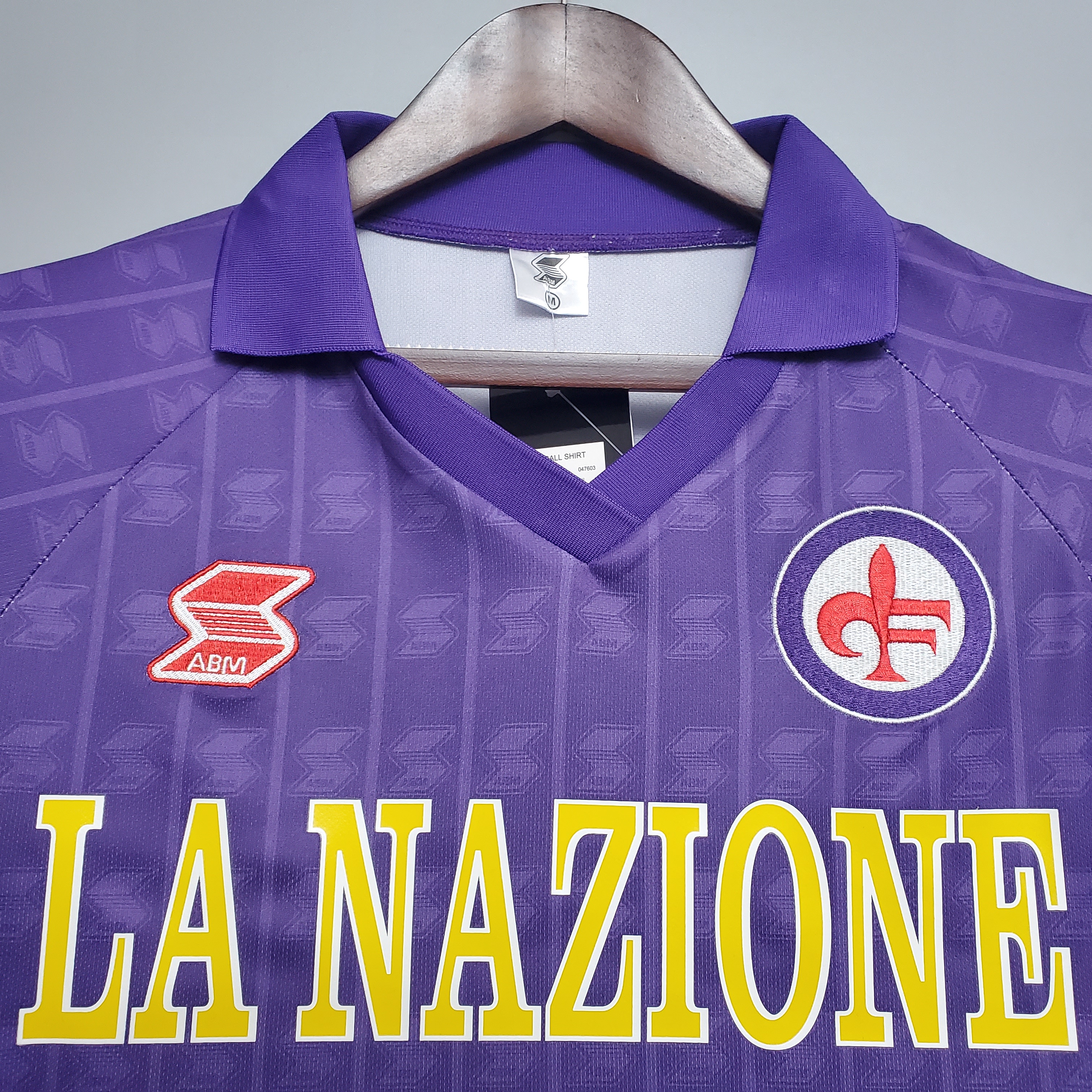 1989/1990 Fiorentina home retro jersey 1:1 Thai quality