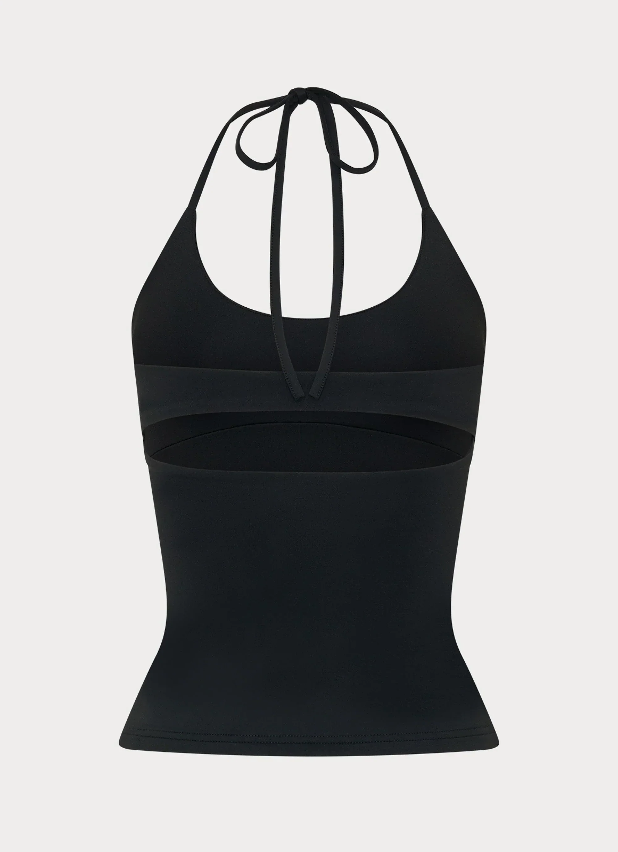 Chauncey Halter Top - Black