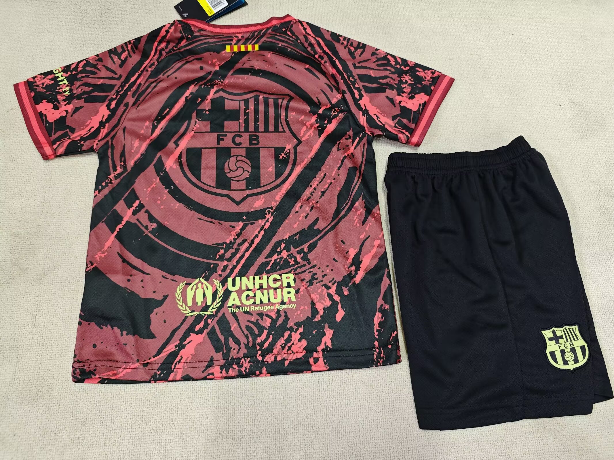 25-26 Barcelona Training Jersey - Kids Set