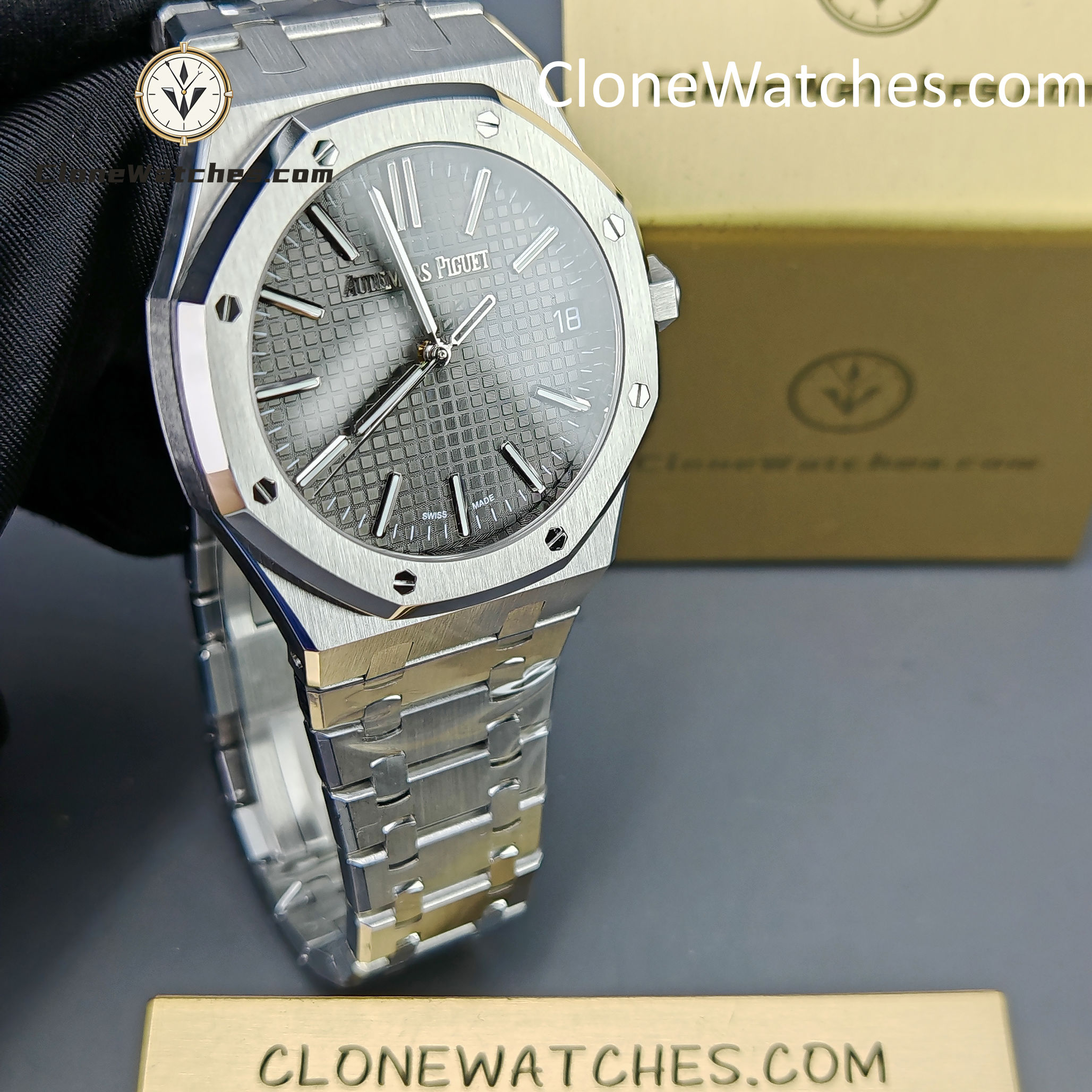Audemars Piguet Super Clone Watches 1:1 Royal Oak 15510 Gray Dial 41MM Selfwinding
