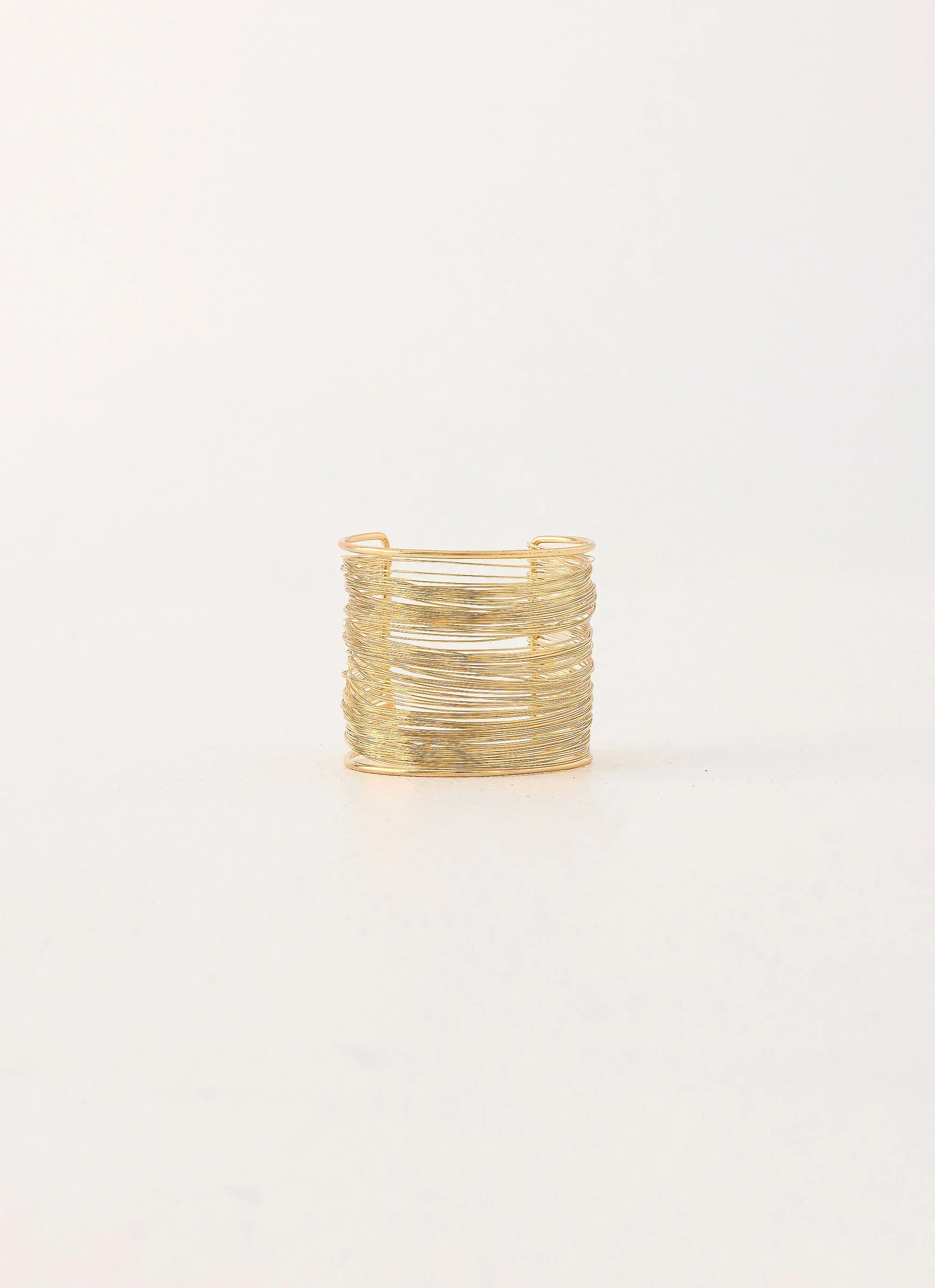Golden Blur Arm Cuff - Gold