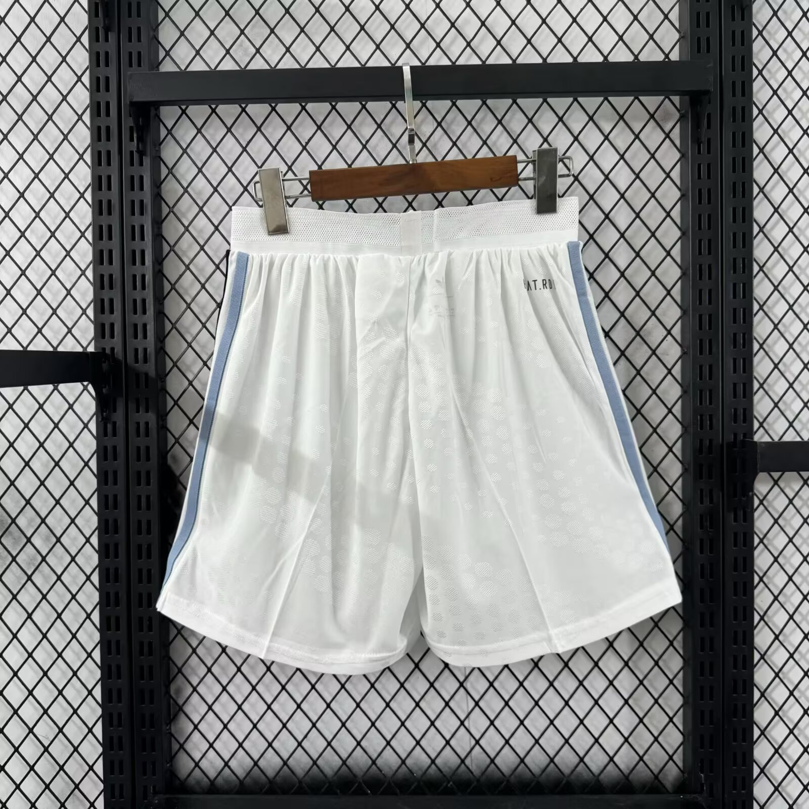 25-26 Argentina White Pants Shorts - Fans Edition
