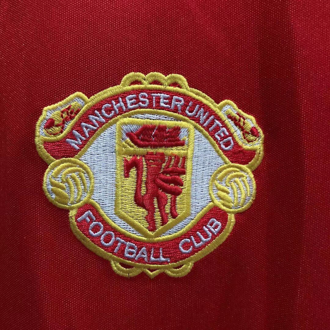 1985 Manchester United home retro jersey - Fans Edition