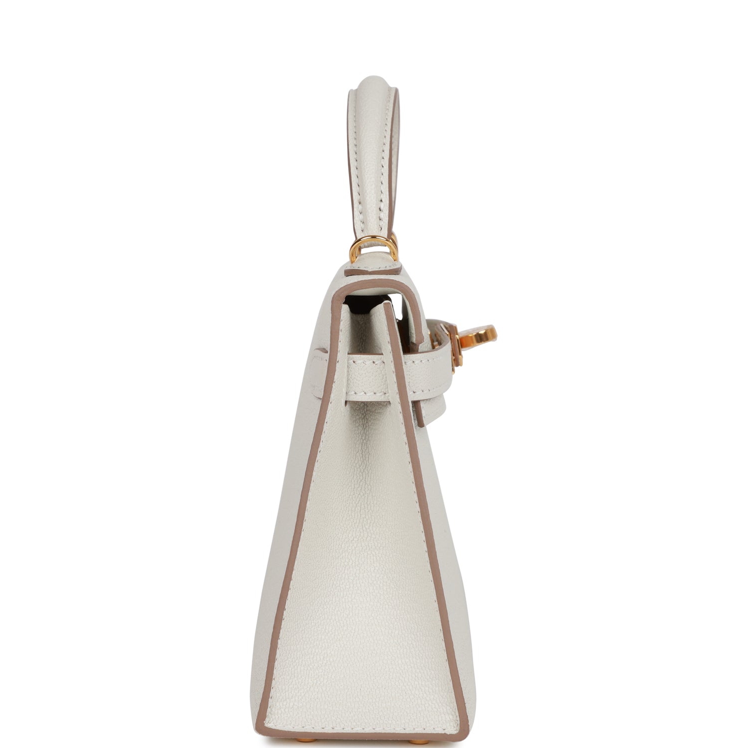 Hermes Kelly Sellier 20 Mushroom Chvre Gold Hardware