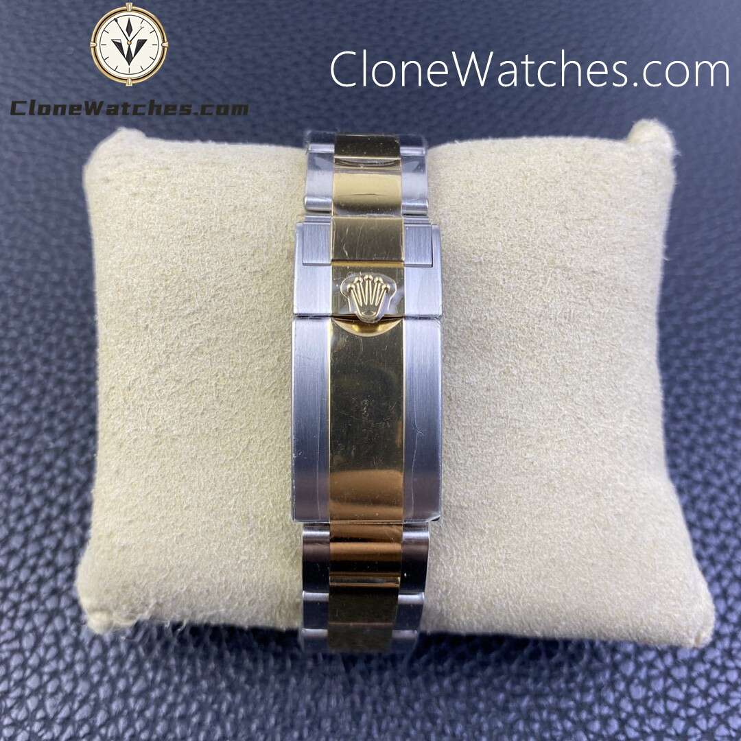Rolex Super Clone Watches 1:1 Daytona 18K Gold Black Diamonds Dial M116508-0008 4130 Movement