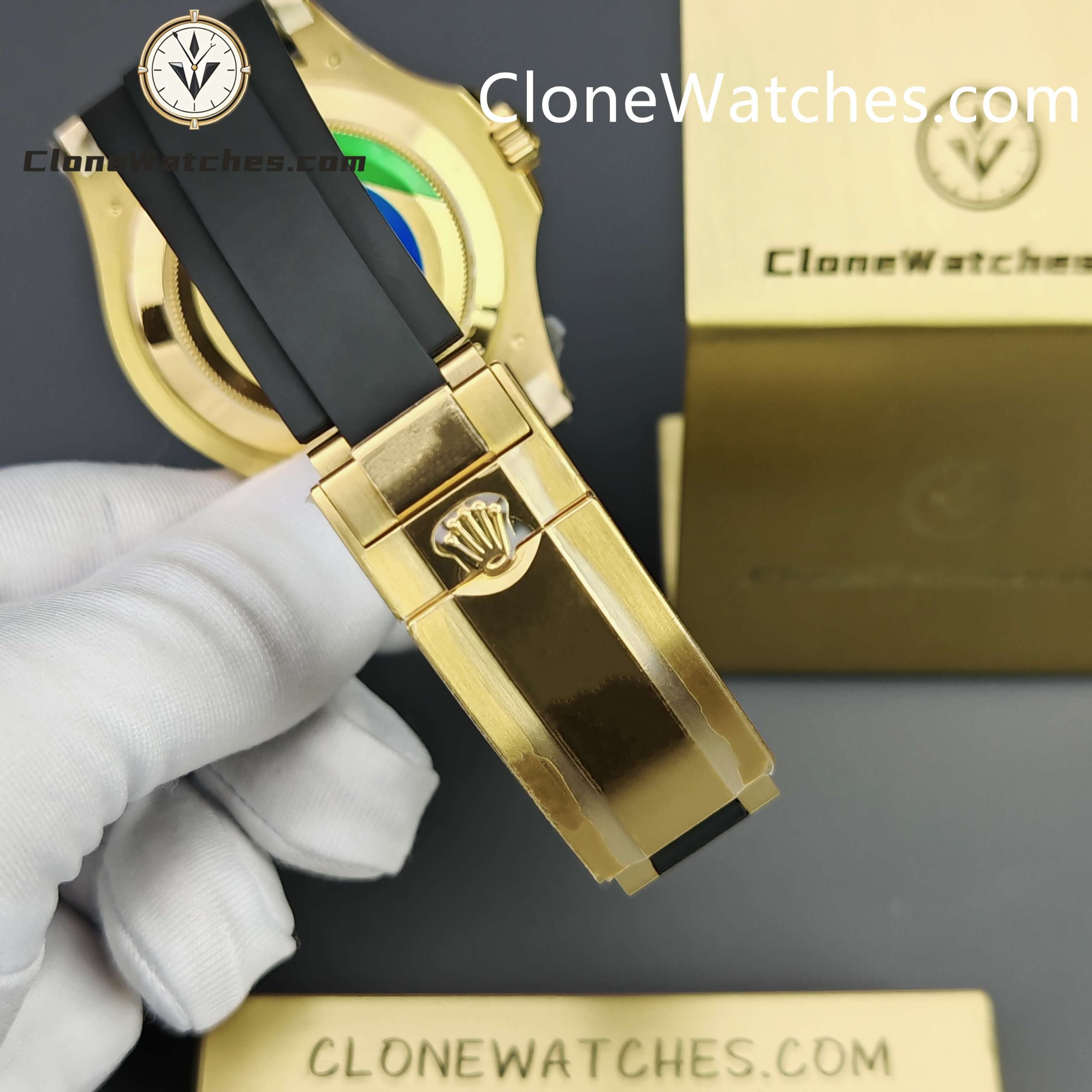 Rolex Super Clone Watches 1:1 Yacht Master 18k Gold 226658 3235 Movement