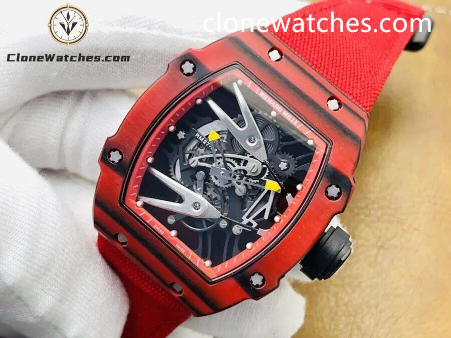Richard Mille Super Clone Watches 1:1 RM 27 – 02 Red 41.5mm