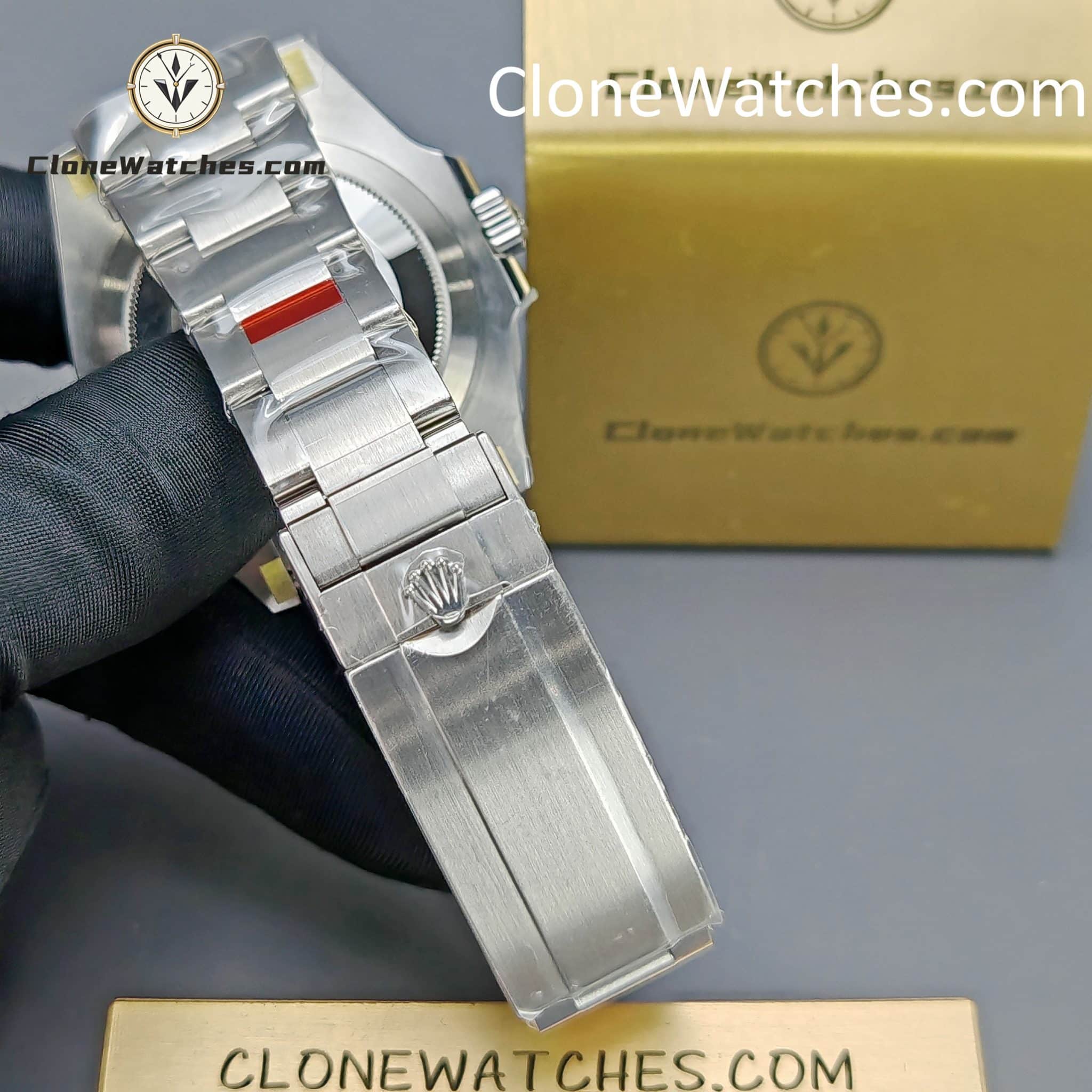Rolex Super Clone Watches 1:1 Submariner Black Dial No Date 124060-0001 3230 Movement