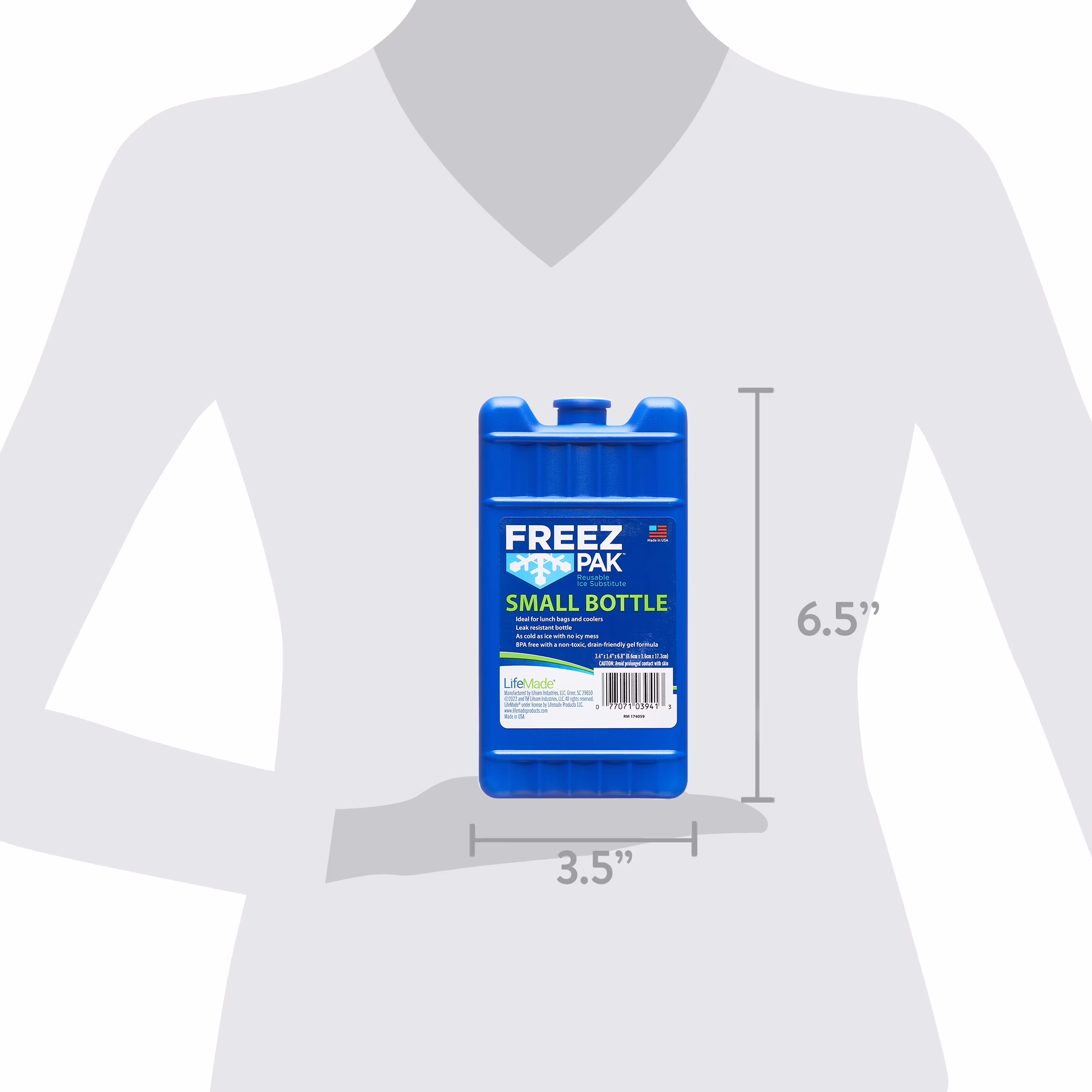Freez Pak Small Reusable Ice Pack and Ice Substitute