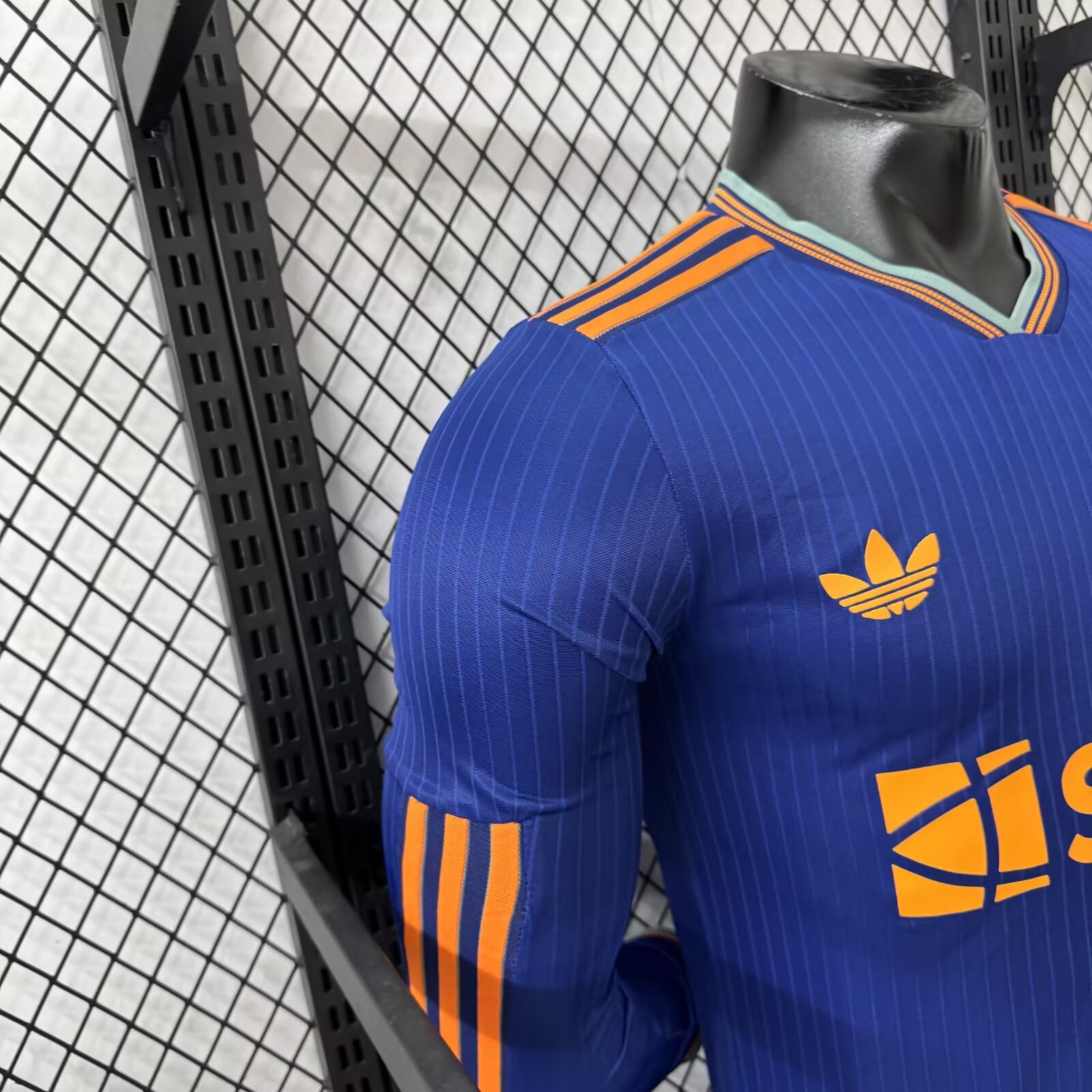 2025-26 Newcastle Second Away Long-Sleeve Jersey - Player Version